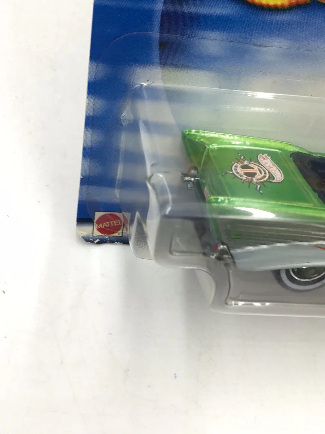 2002 Hot Wheels Treasure Hunt  #3 57 Roadster rubber tires ( Bad Card) CC8 - Image 7