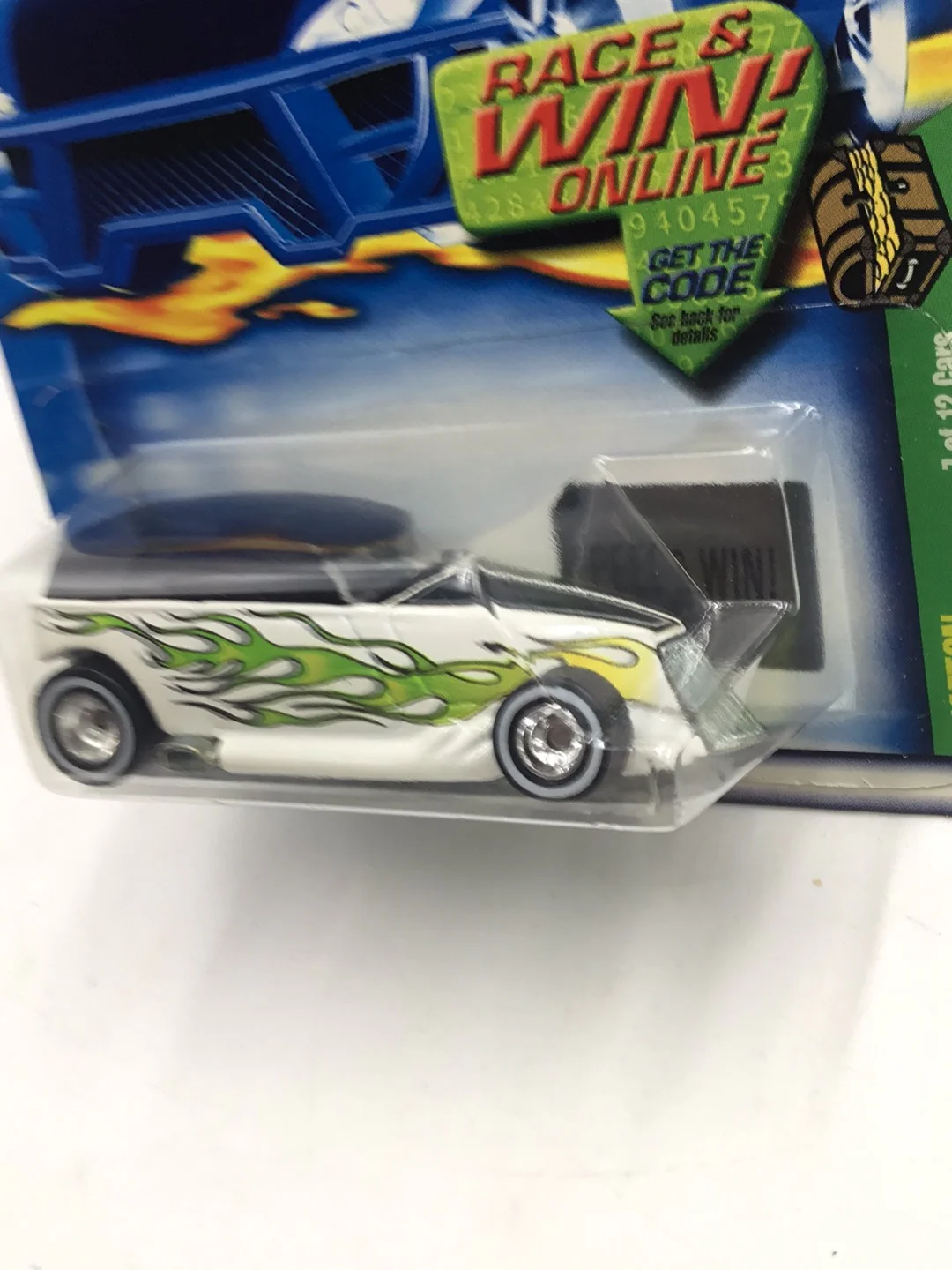 2002 Hot Wheels Treasure Hunt  #7 Phaeton rubber tires CC6 - Image 4