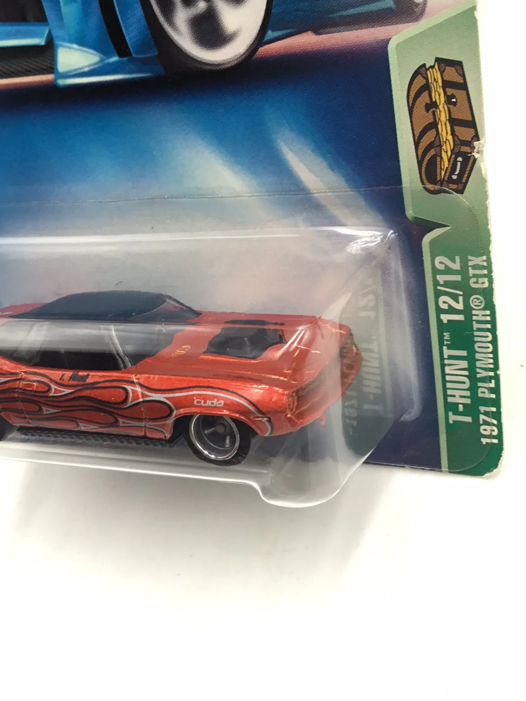 2003 Hot Wheels Treasure Hunt  #12 1971 Plymouth GTX DD6 - Image 4
