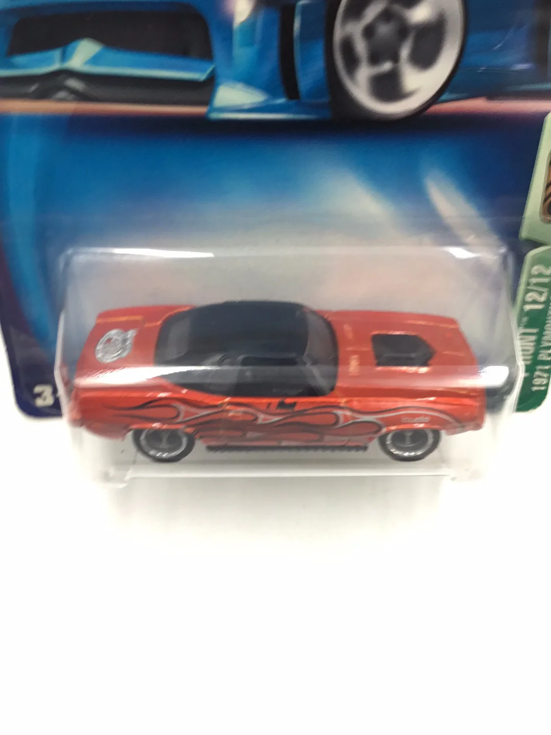 2003 Hot Wheels Treasure Hunt  #12 1971 Plymouth GTX DD6 - Image 5