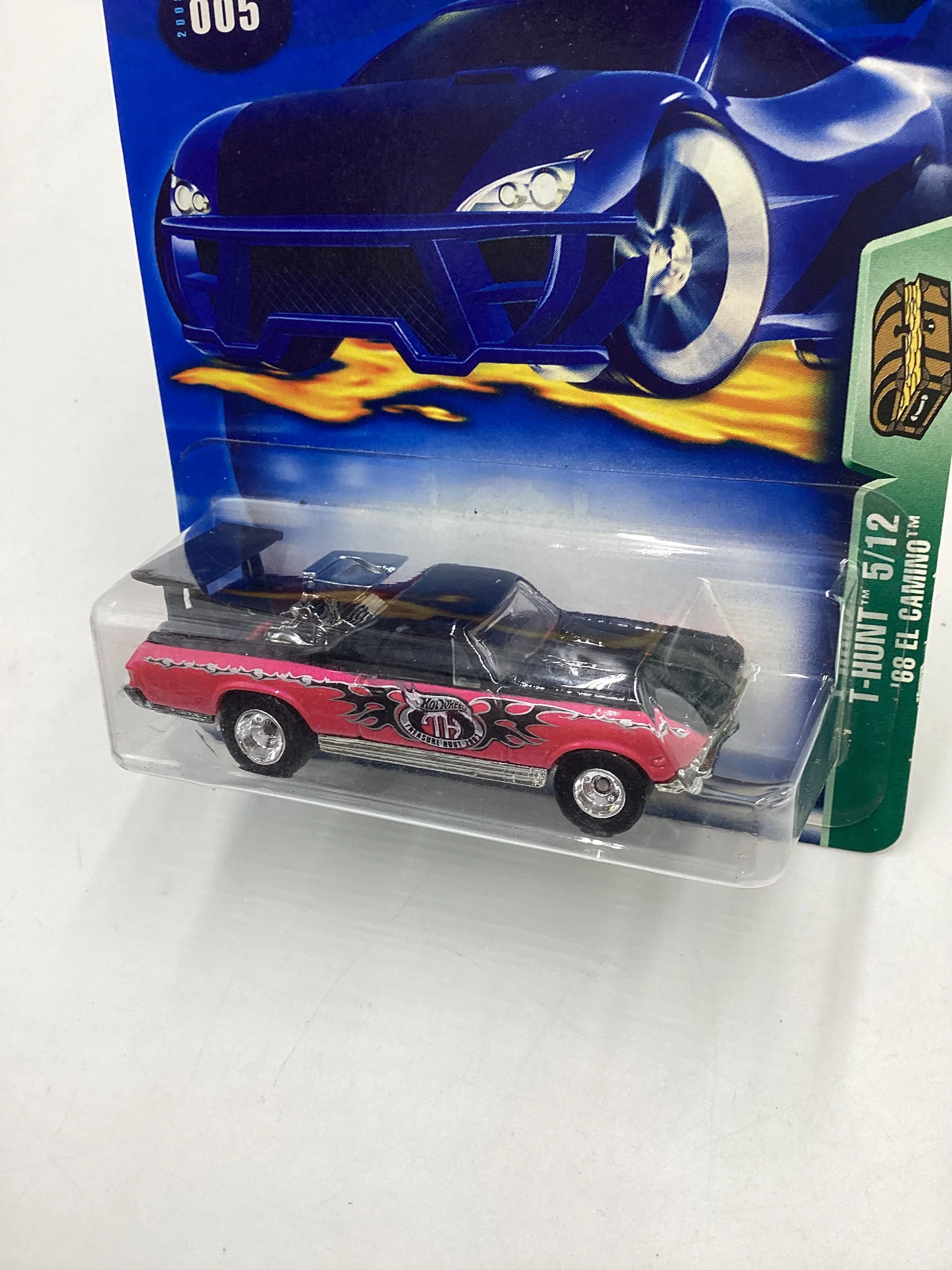 2003 Hot Wheels Treasure Hunt #5 68 El Camino 277B - Image 4