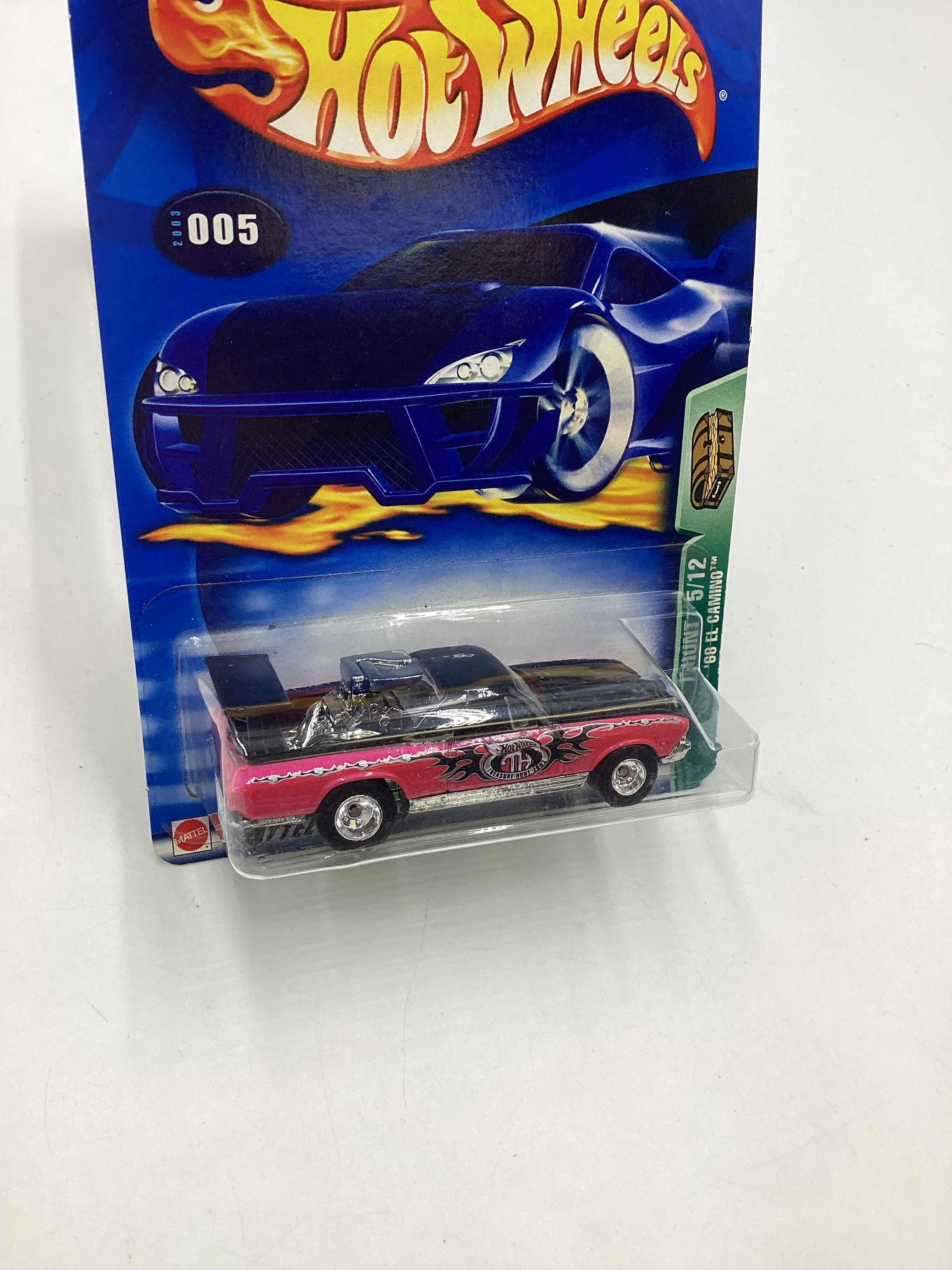2003 Hot Wheels Treasure Hunt #5 68 El Camino 277B - Image 5