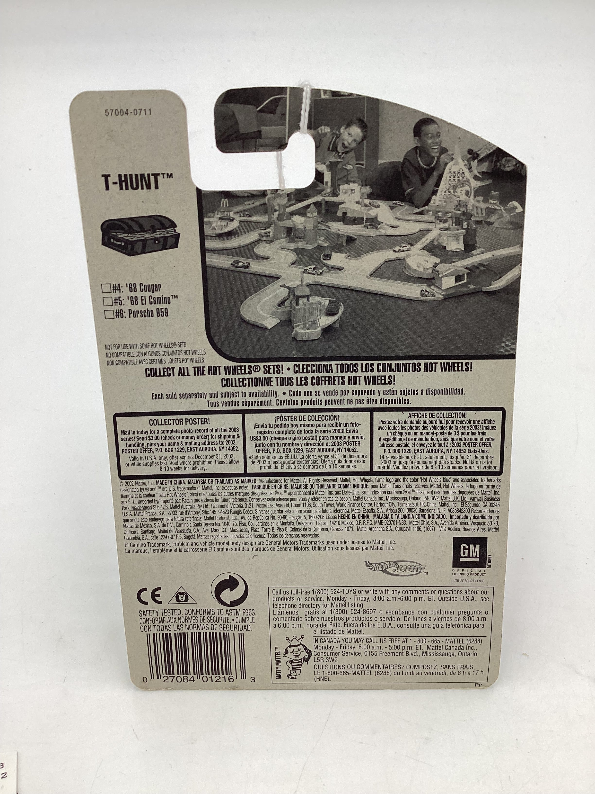 2003 Hot Wheels Treasure Hunt #5 68 El Camino 277B - Image 7