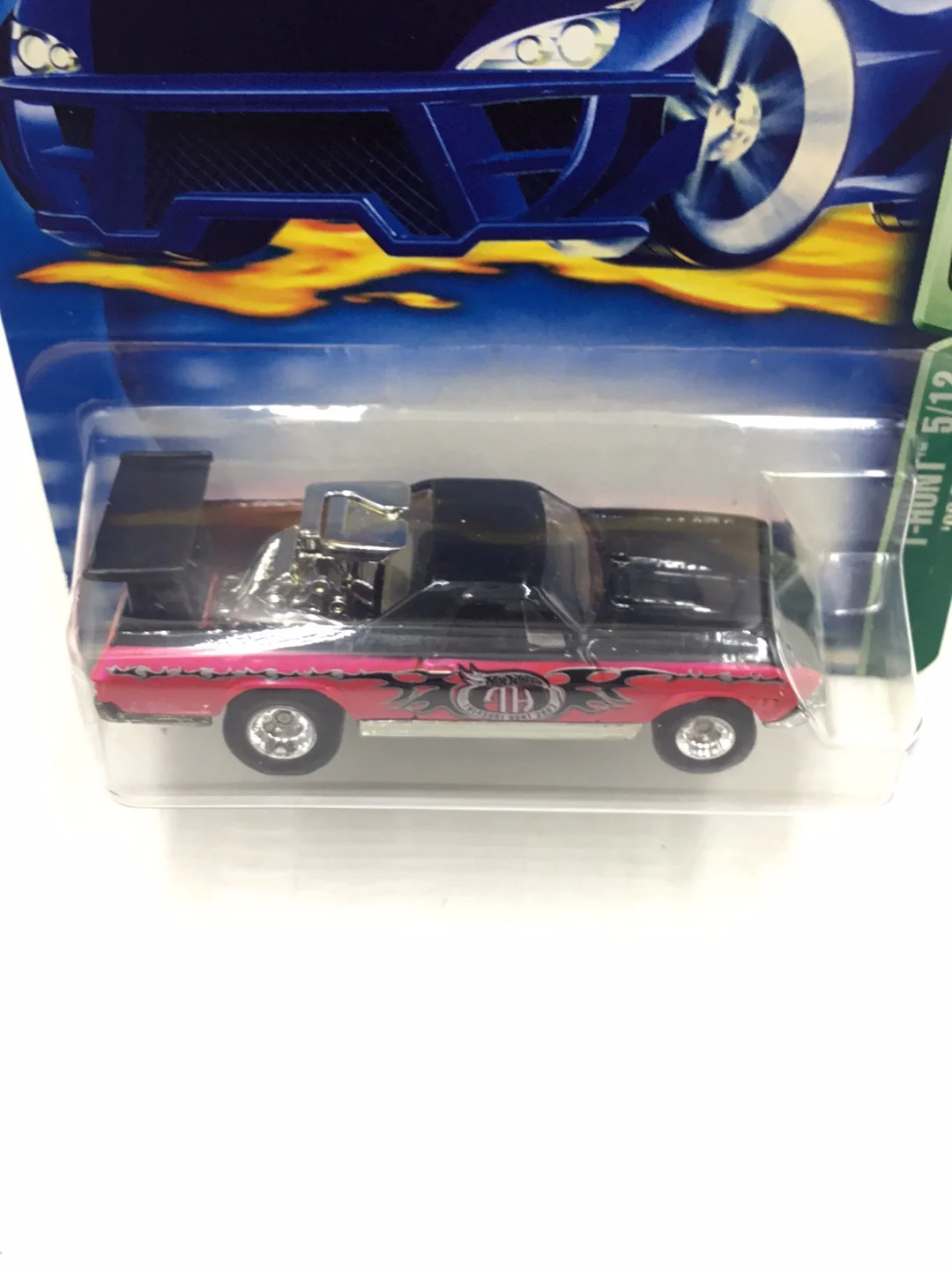 2003 Hot Wheels Treasure Hunt #5 68 El Camino rubber tires FF2 - Image 5