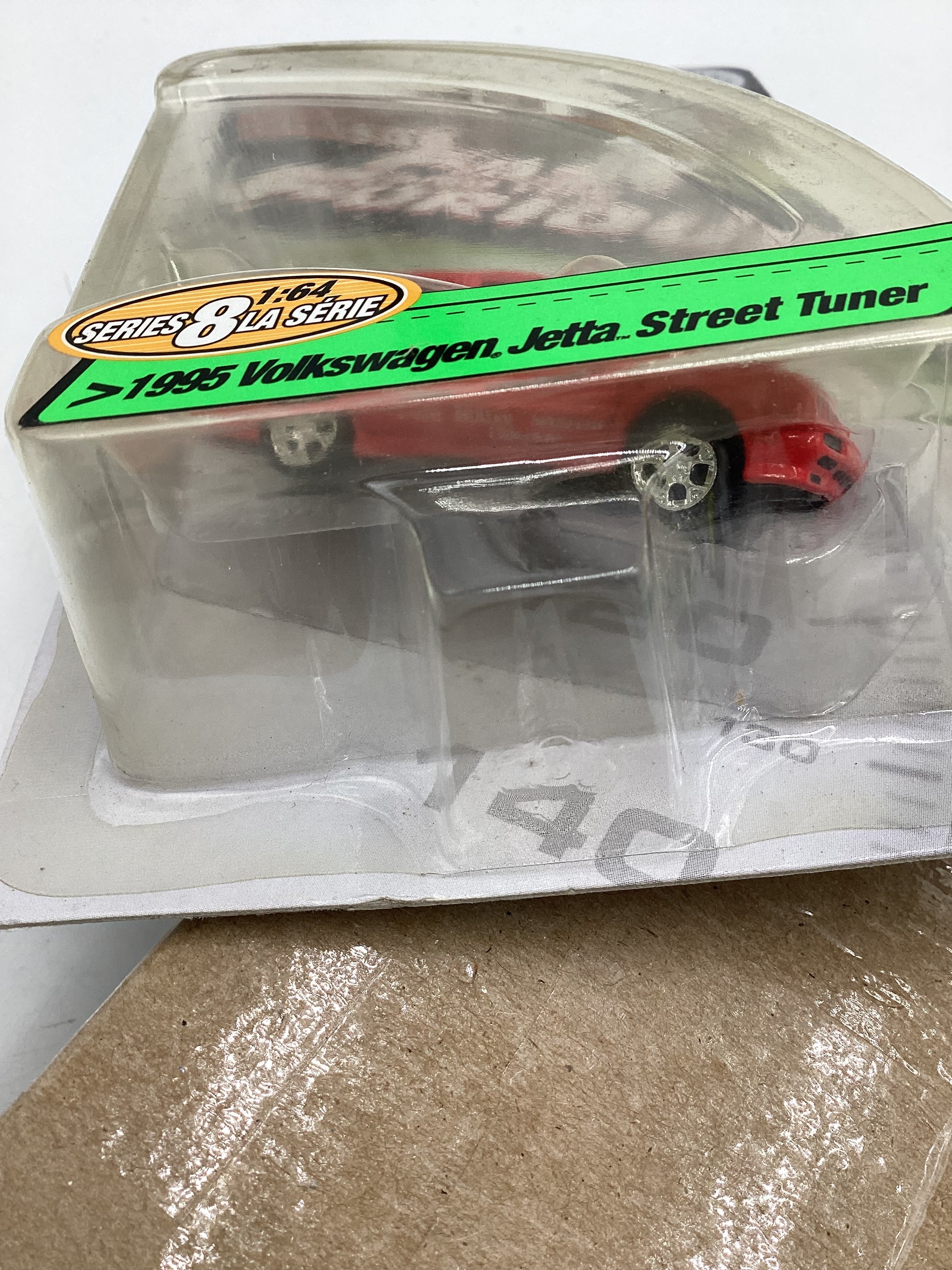2003 Racing Champions The Fast and Furious 1995 Volkswagen Jetta Street Tuner Red - Image 4