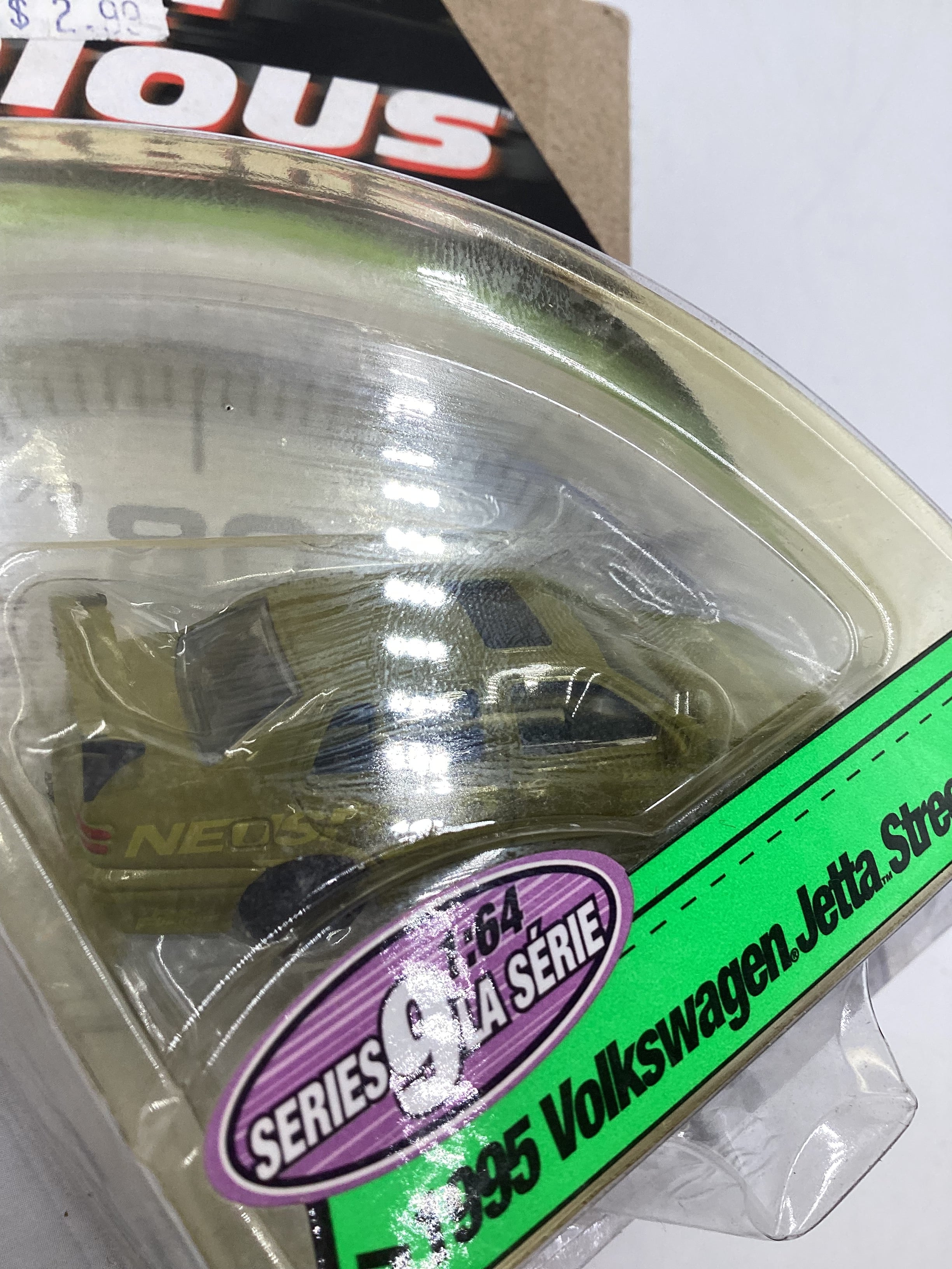 2003 Racing Champions The Fast and Furious 1995 Volkswagen Jetta Street Tuner Green - Image 4
