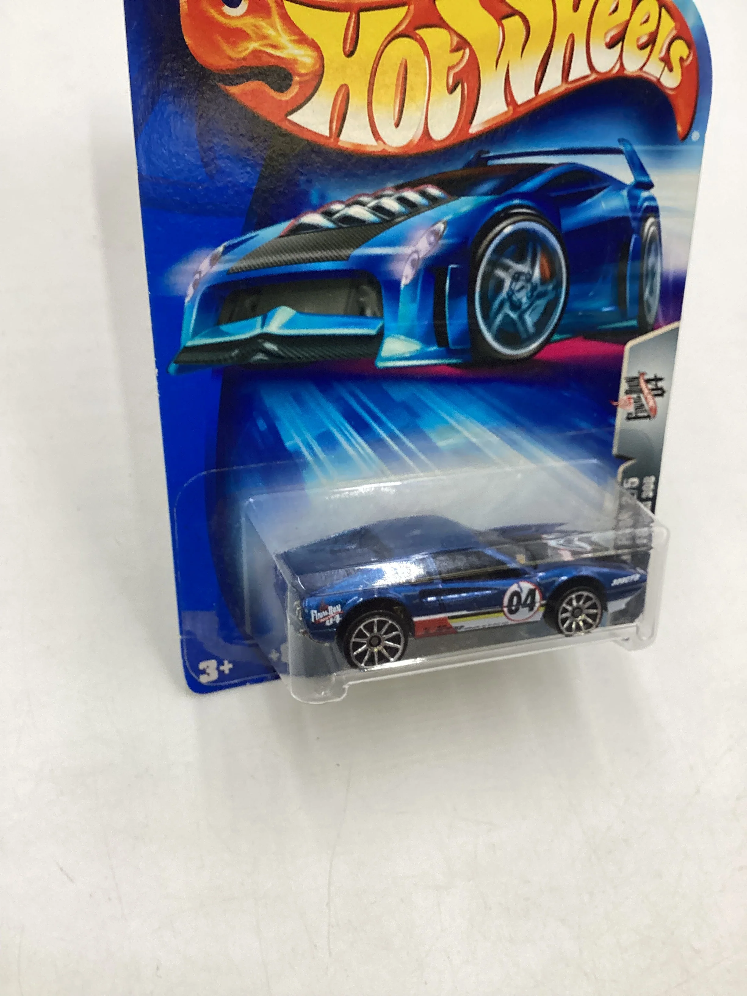 2004 Hot Wheels #134 Blue Ferrari 308 (SR) - Image 4