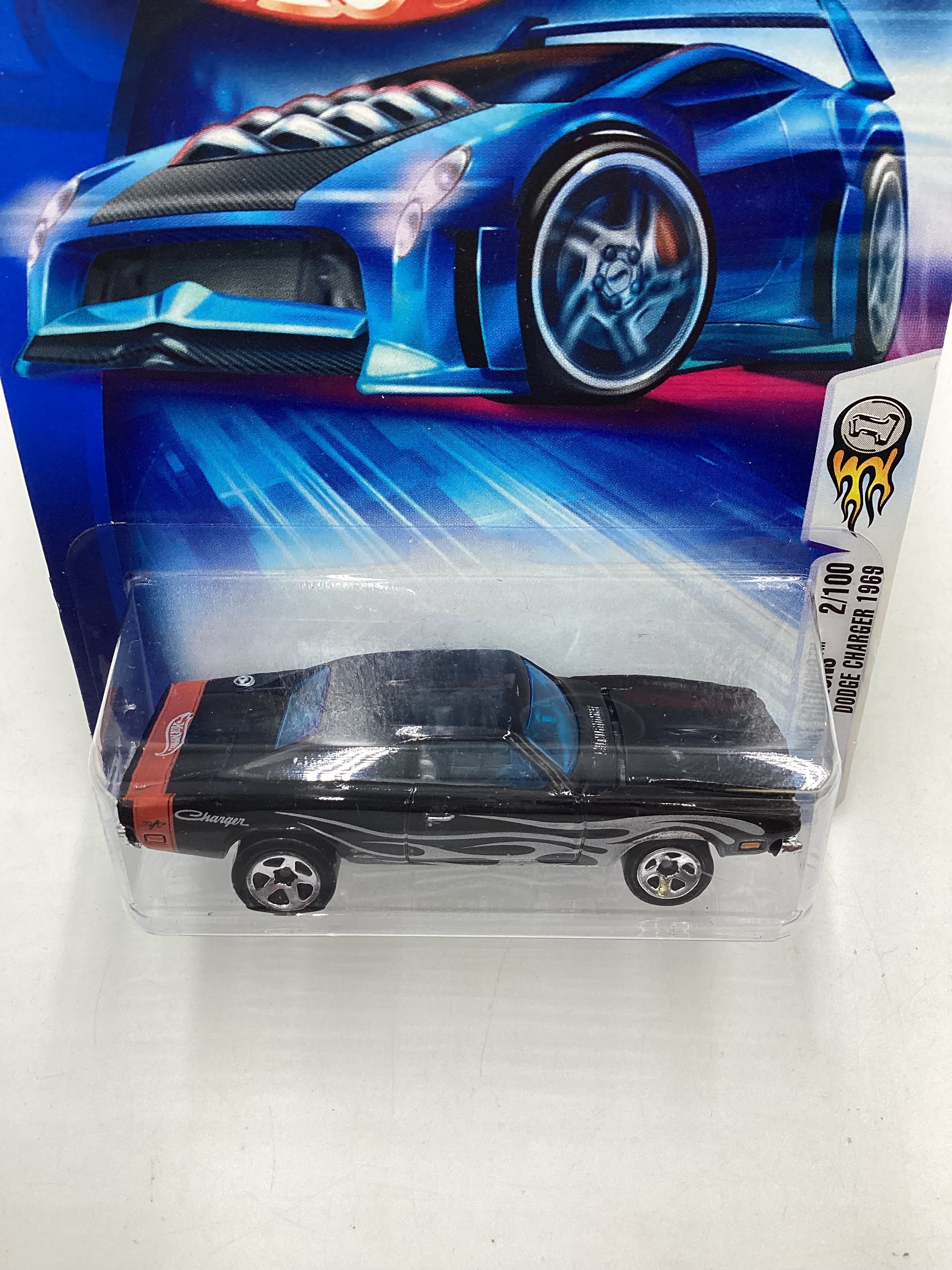 2004 Hot Wheels First Editions #002 Dodge Charger 1969 opening hood 57E - Image 6