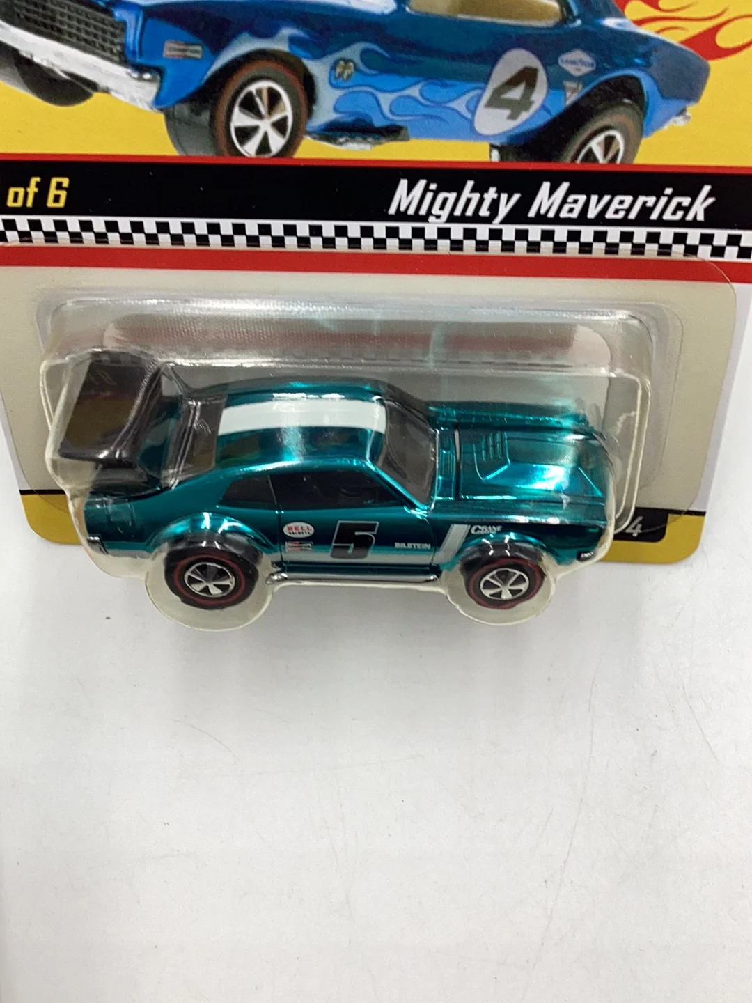 2004 hot wheels Neo-classics Mighty Maverick with protector 9223/11000 - Image 5