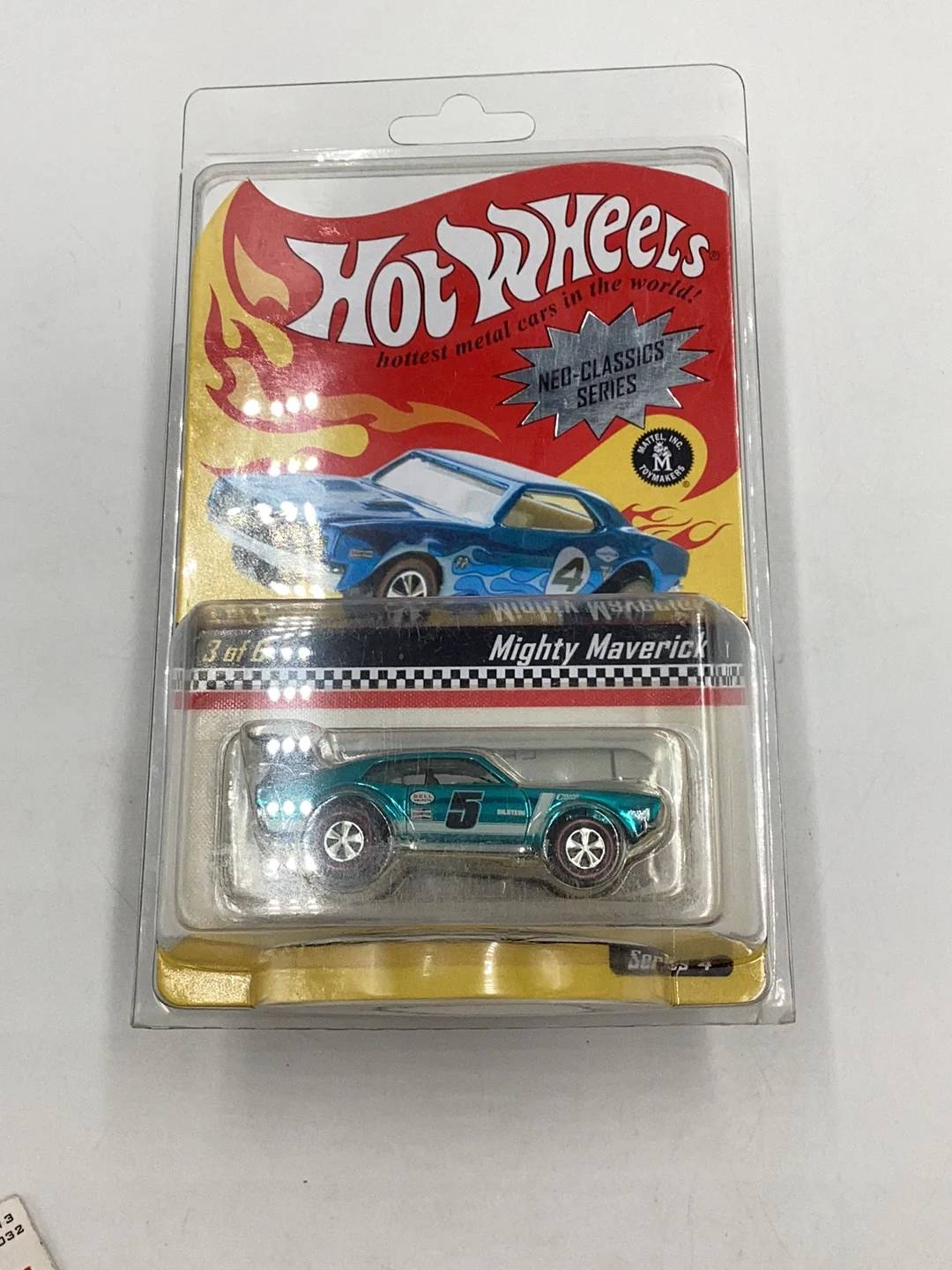 2004 hot wheels Neo-classics Mighty Maverick with protector 9223/11000 - Image 8