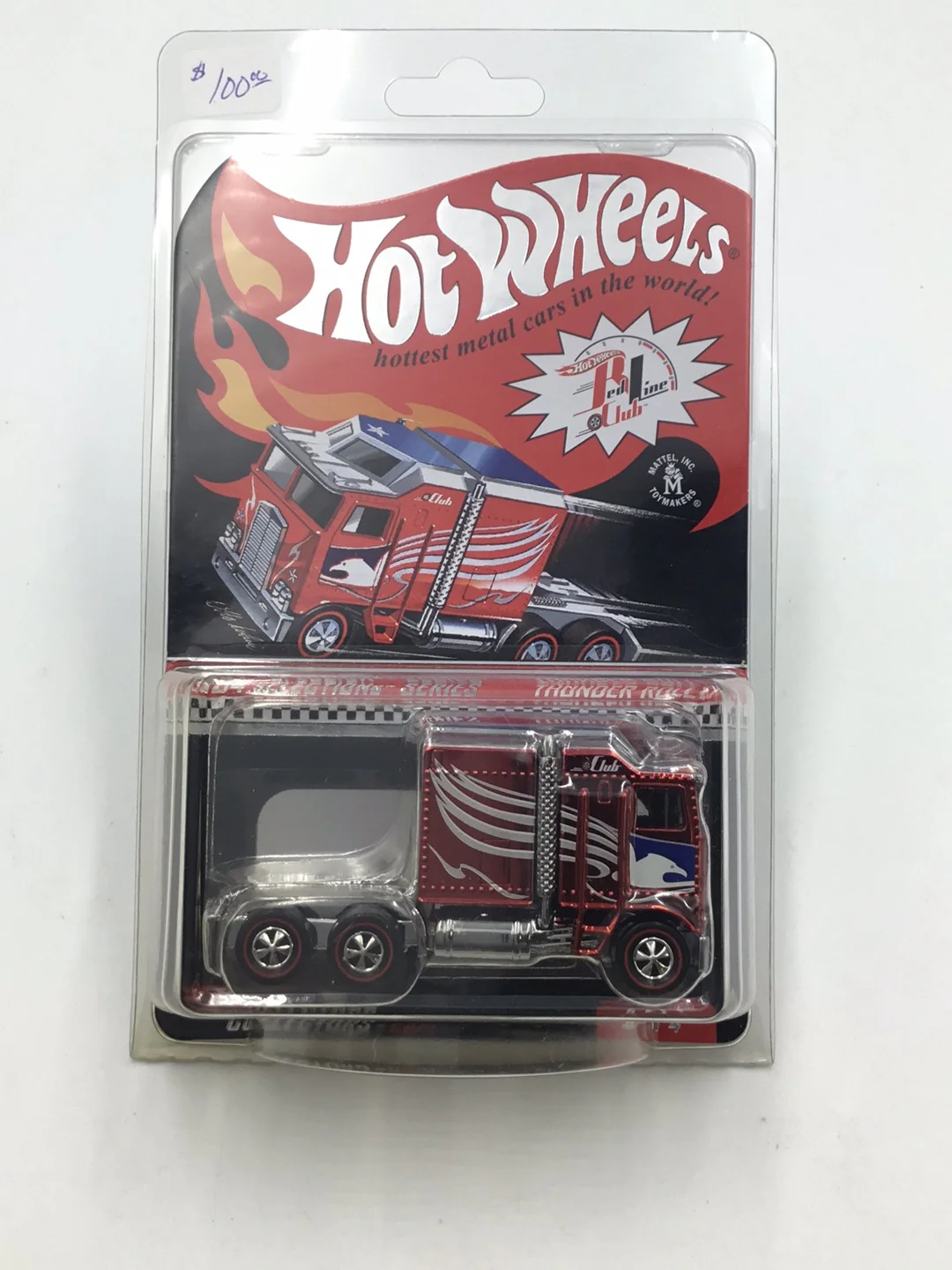 2004 hot wheels redline club RLC Thunder Roller #4 Number 3667 of 6490 - Image 8