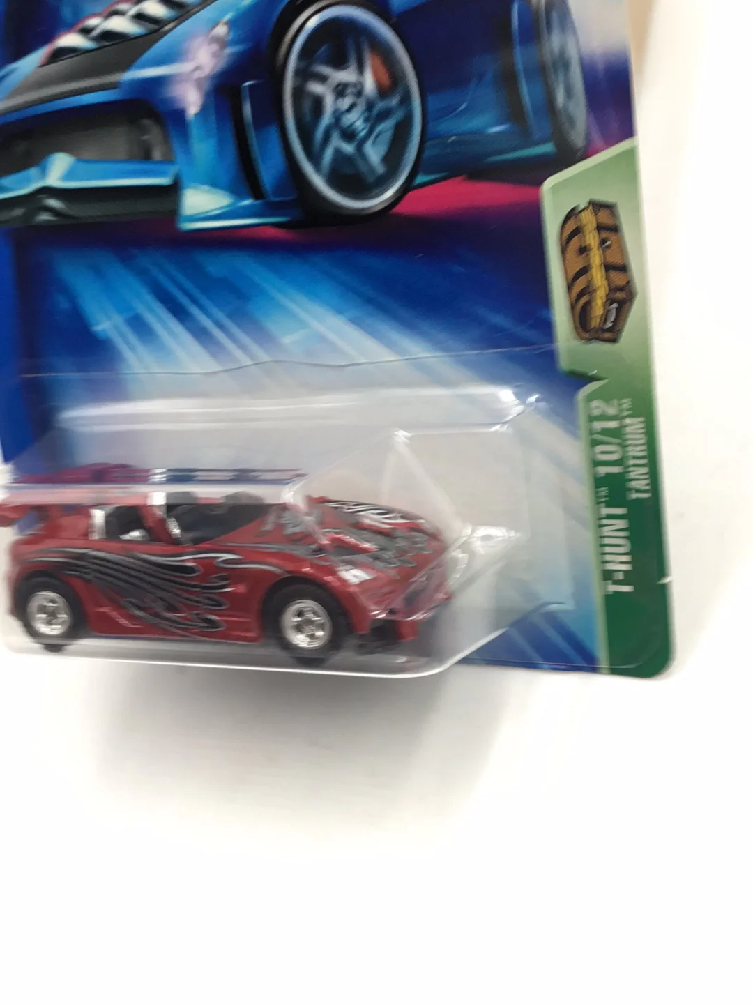 2004 Hot Wheels Treasure Hunt #10 Tantrum rubber tires Gg4 - Image 4