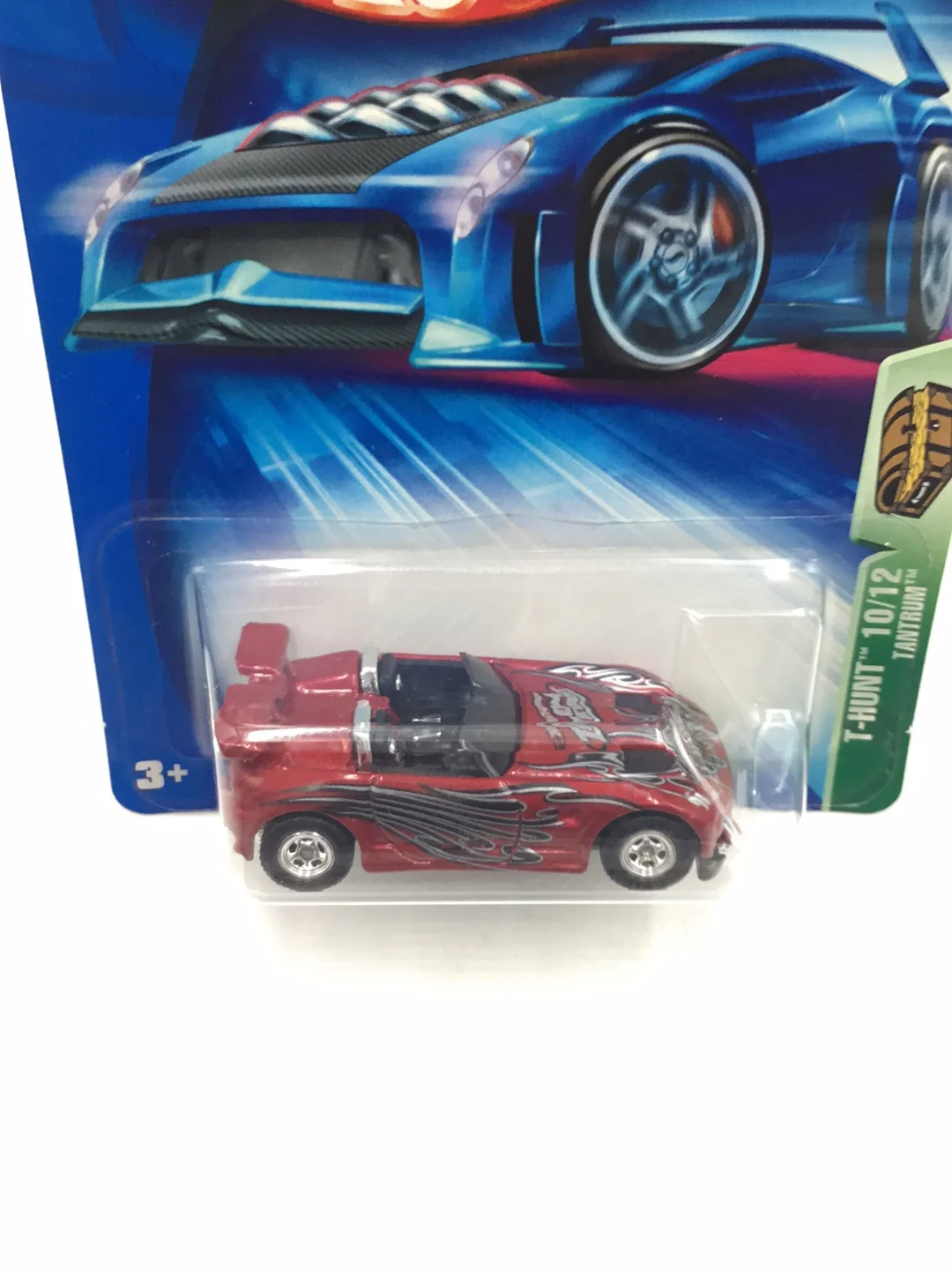 2004 Hot Wheels Treasure Hunt #10 Tantrum rubber tires Gg4 - Image 5