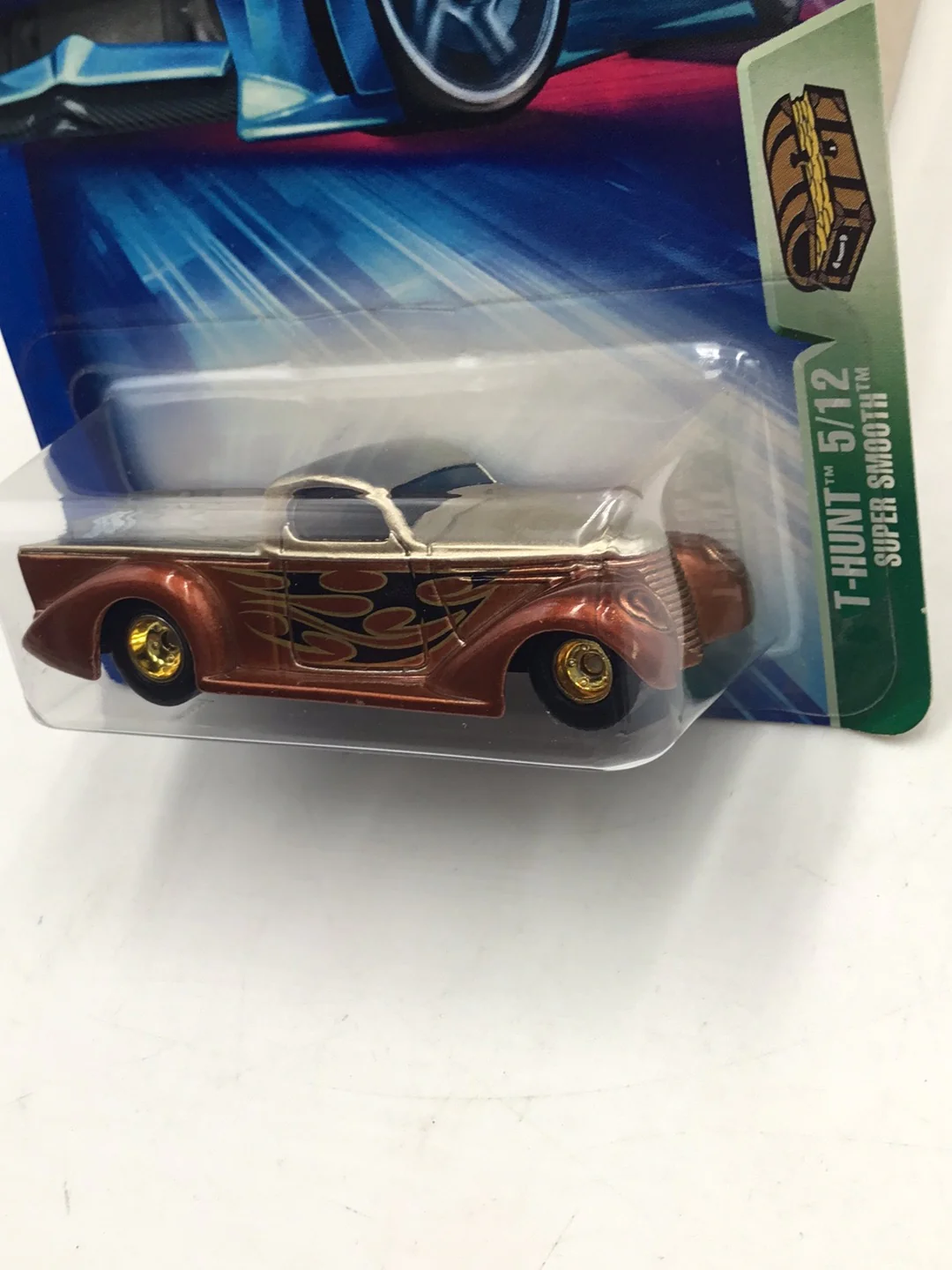 2004 Hot Wheels Treasure Hunt #105 Super Smooth rubber tires 282A - Image 4