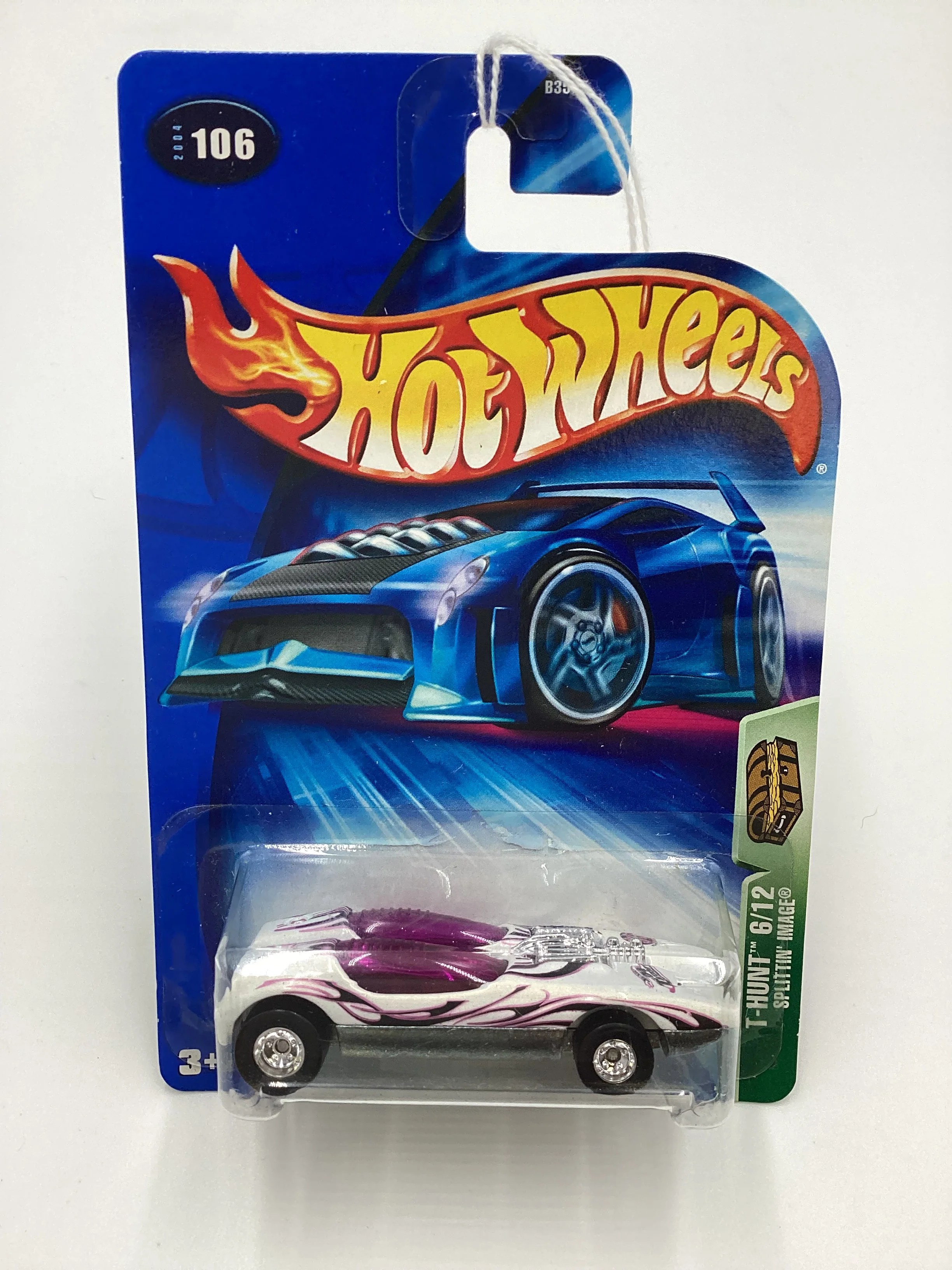 2004 Hot Wheels Treasure Hunt #106 Splittin Image w/ Real Riders - Image 2