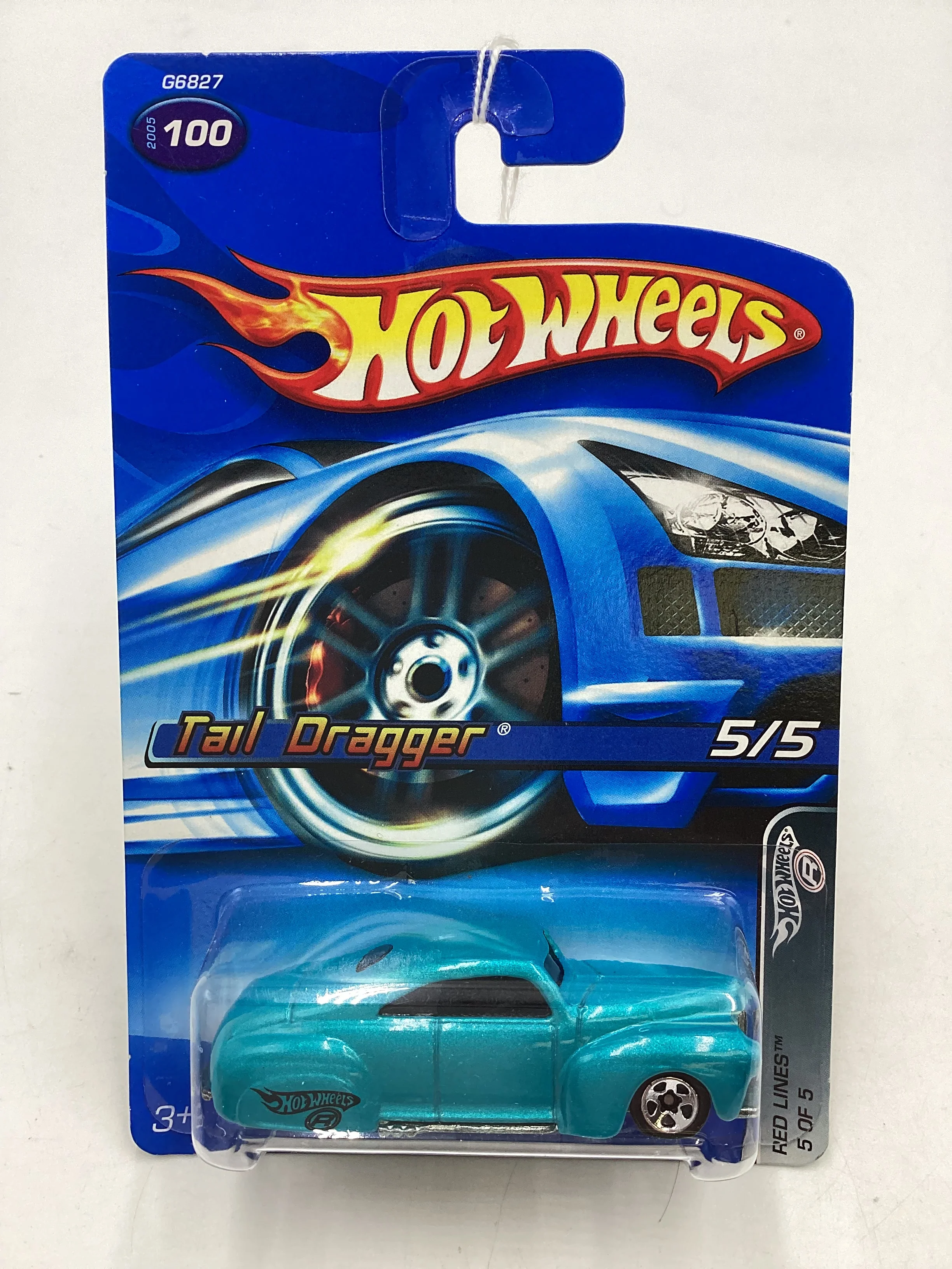 2005 Hot Wheels #100 Tail Dragger 53D - Image 2