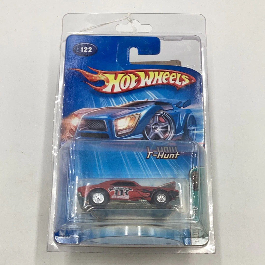 2005 Hot Wheels #122 Treasure Hunt 1967 Camaro real riders W/protector (Bad Card) - Image 11