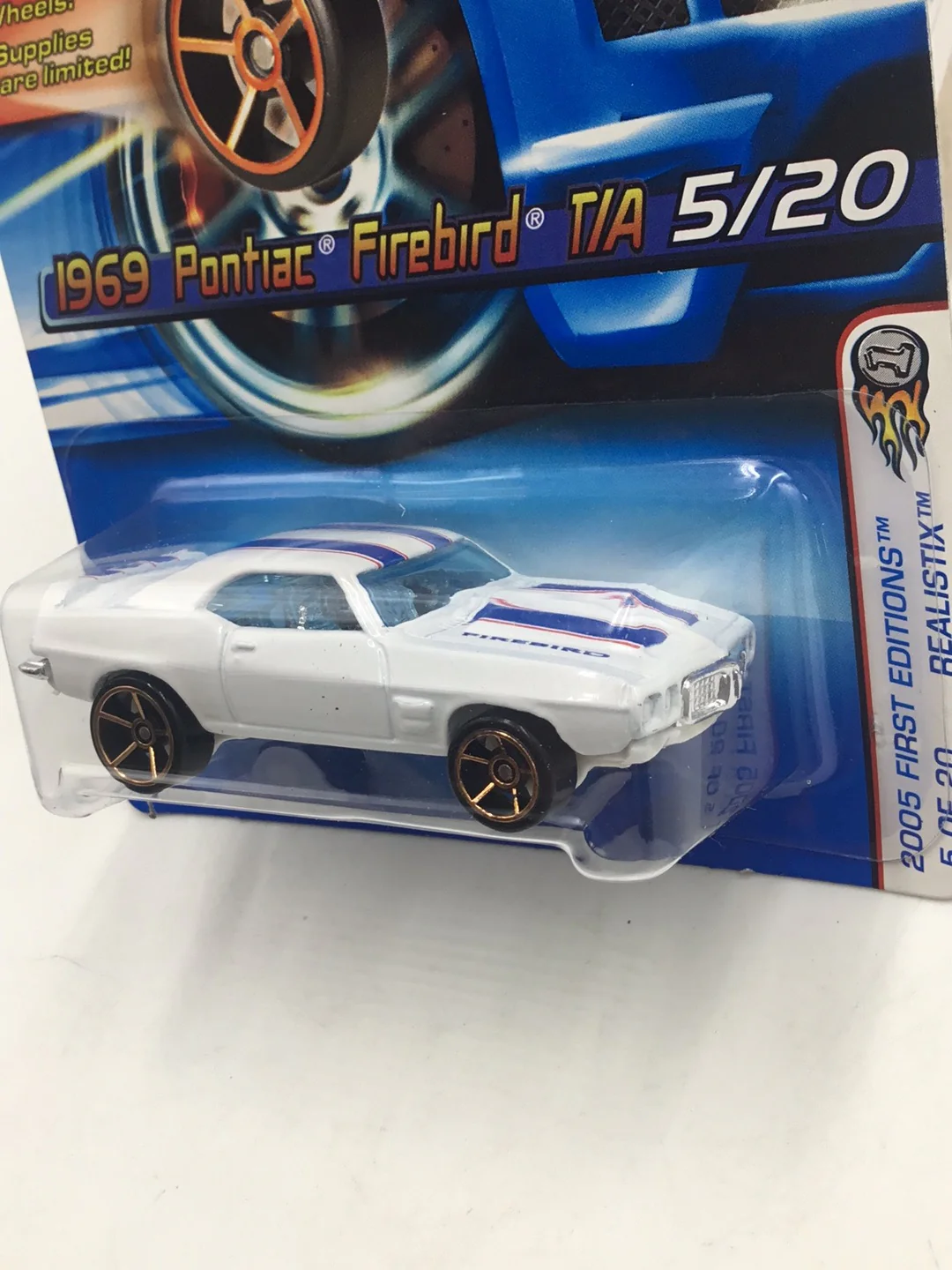 2005 Hot Wheels #5 1969 Pontiac Firebird FTE 53F - Image 4