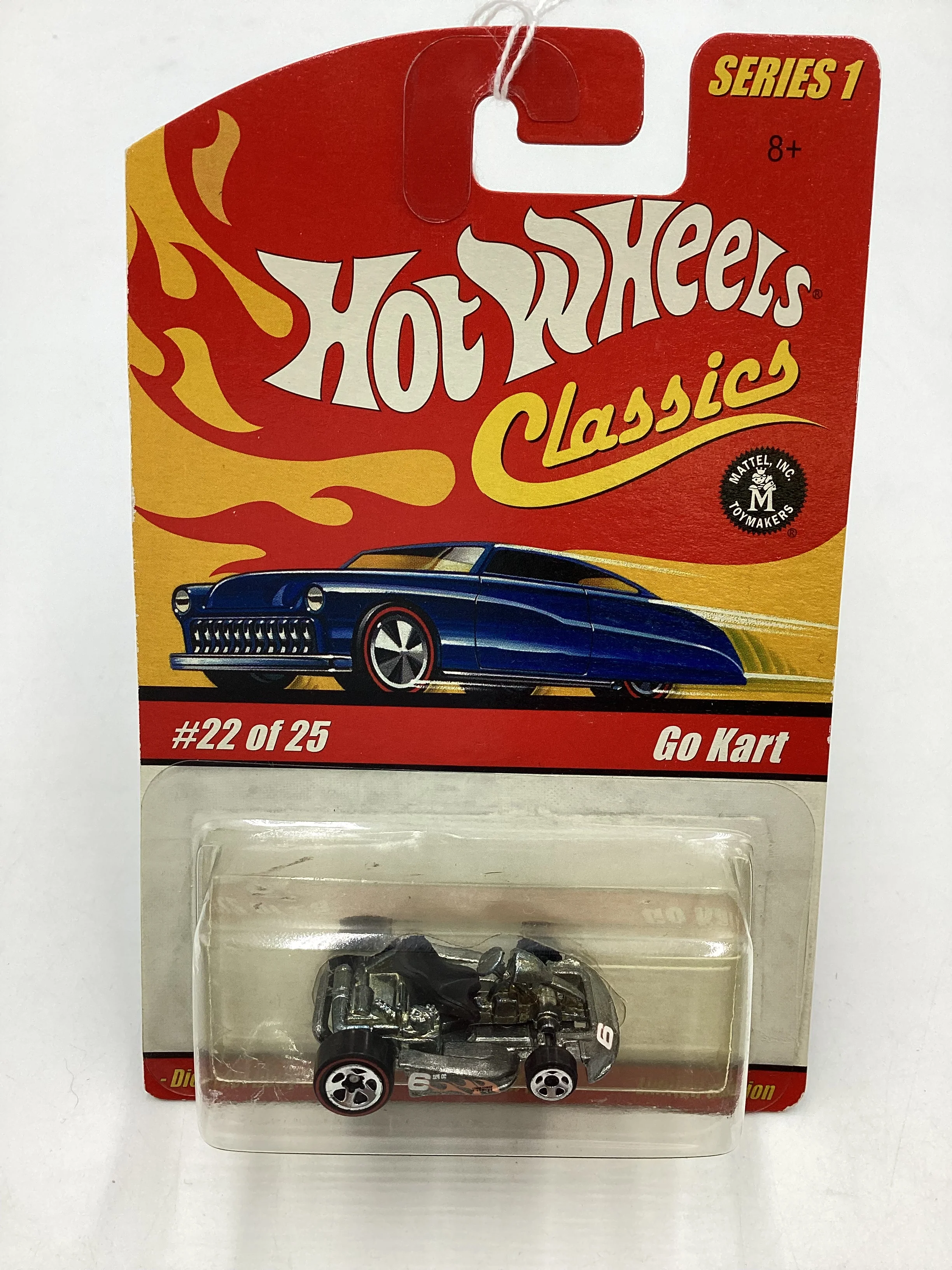2005 Hot wheels Classics series 1 22/25 Silver Go Kart - Image 2