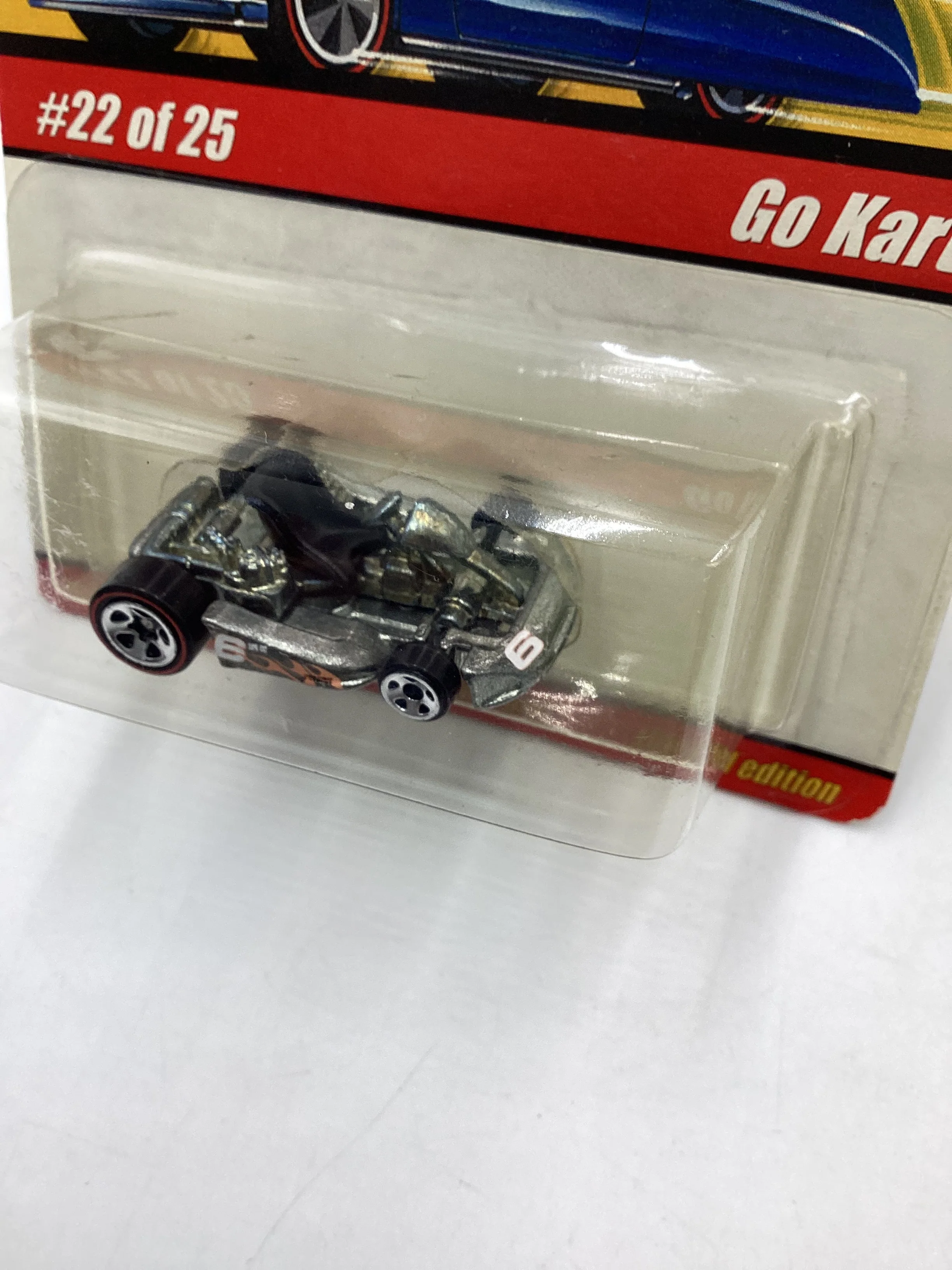 2005 Hot wheels Classics series 1 22/25 Silver Go Kart - Image 4