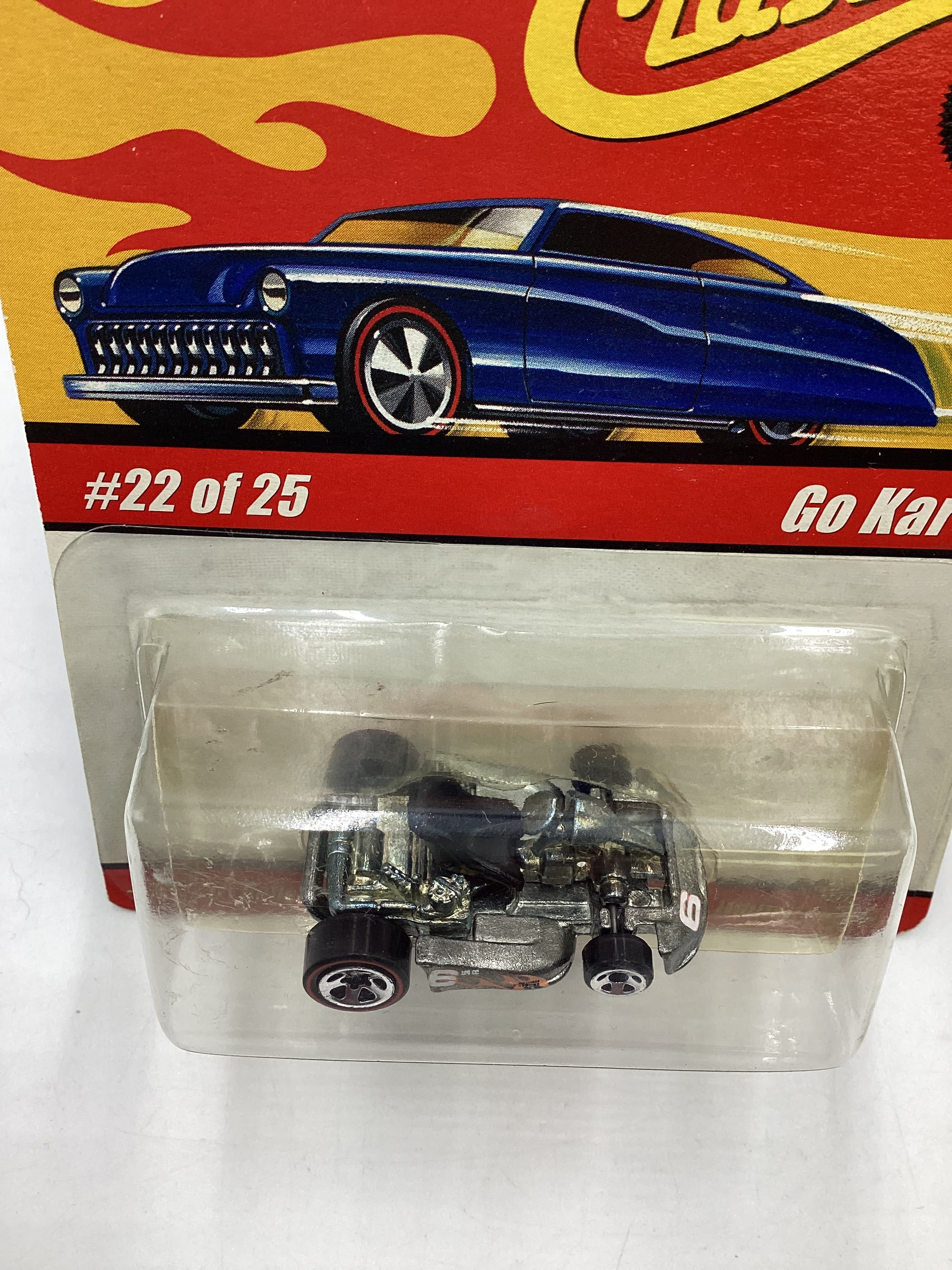 2005 Hot wheels Classics series 1 22/25 Silver Go Kart - Image 6