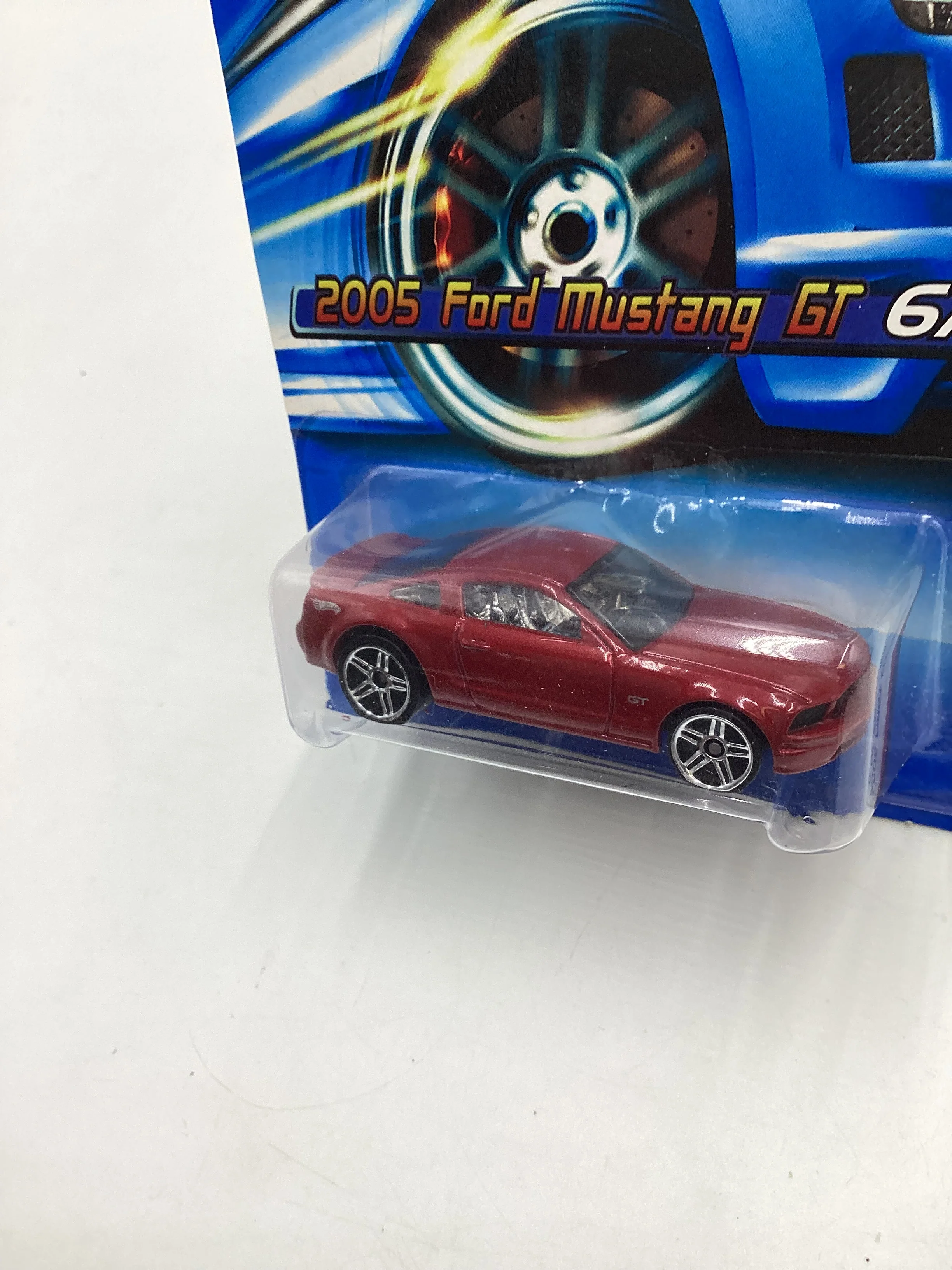 2005 Hot Wheels First Editions #006 Ford Mustang GT Red 22C - Image 4