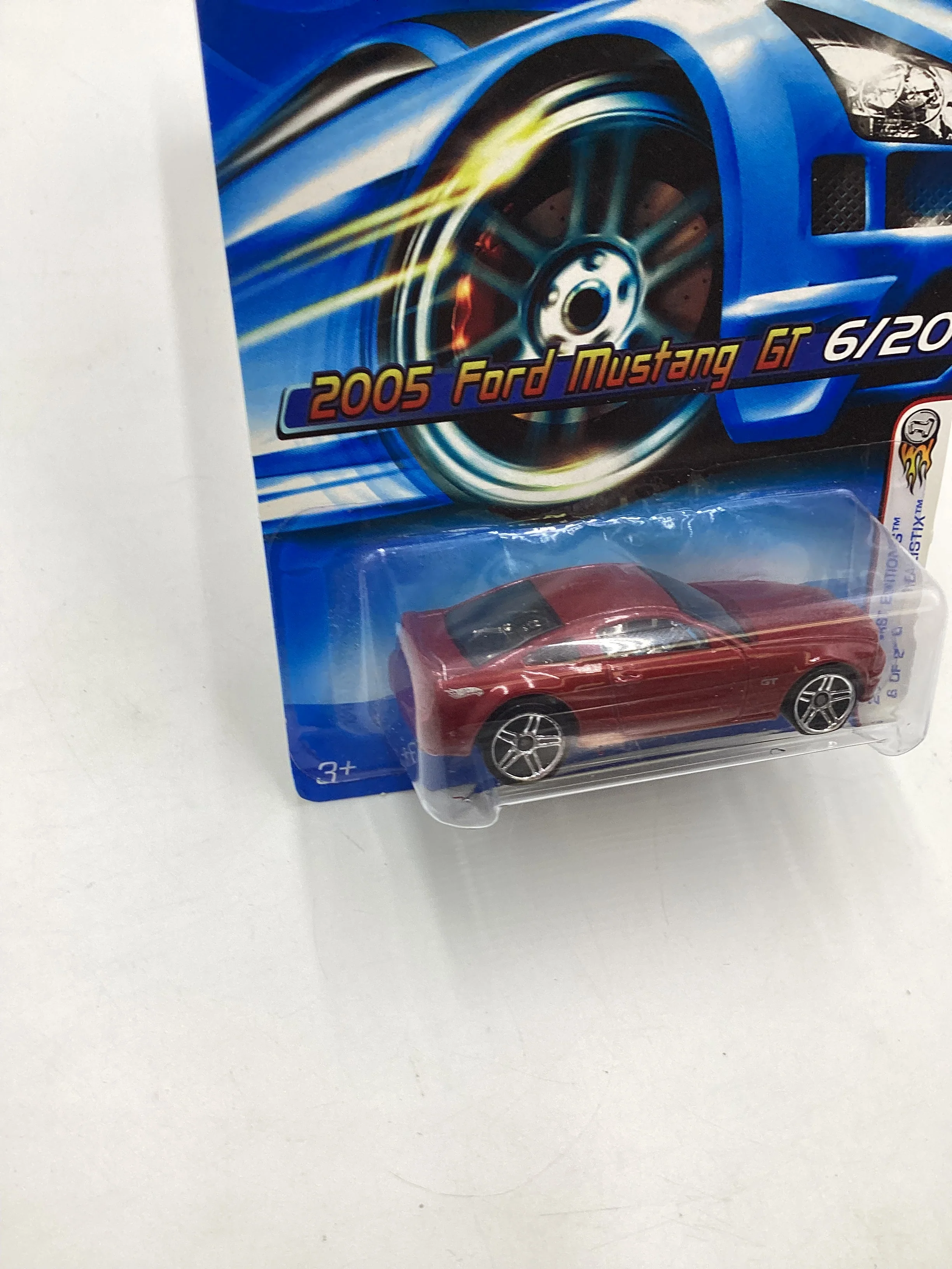 2005 Hot Wheels First Editions #006 Ford Mustang GT Red 22C - Image 5