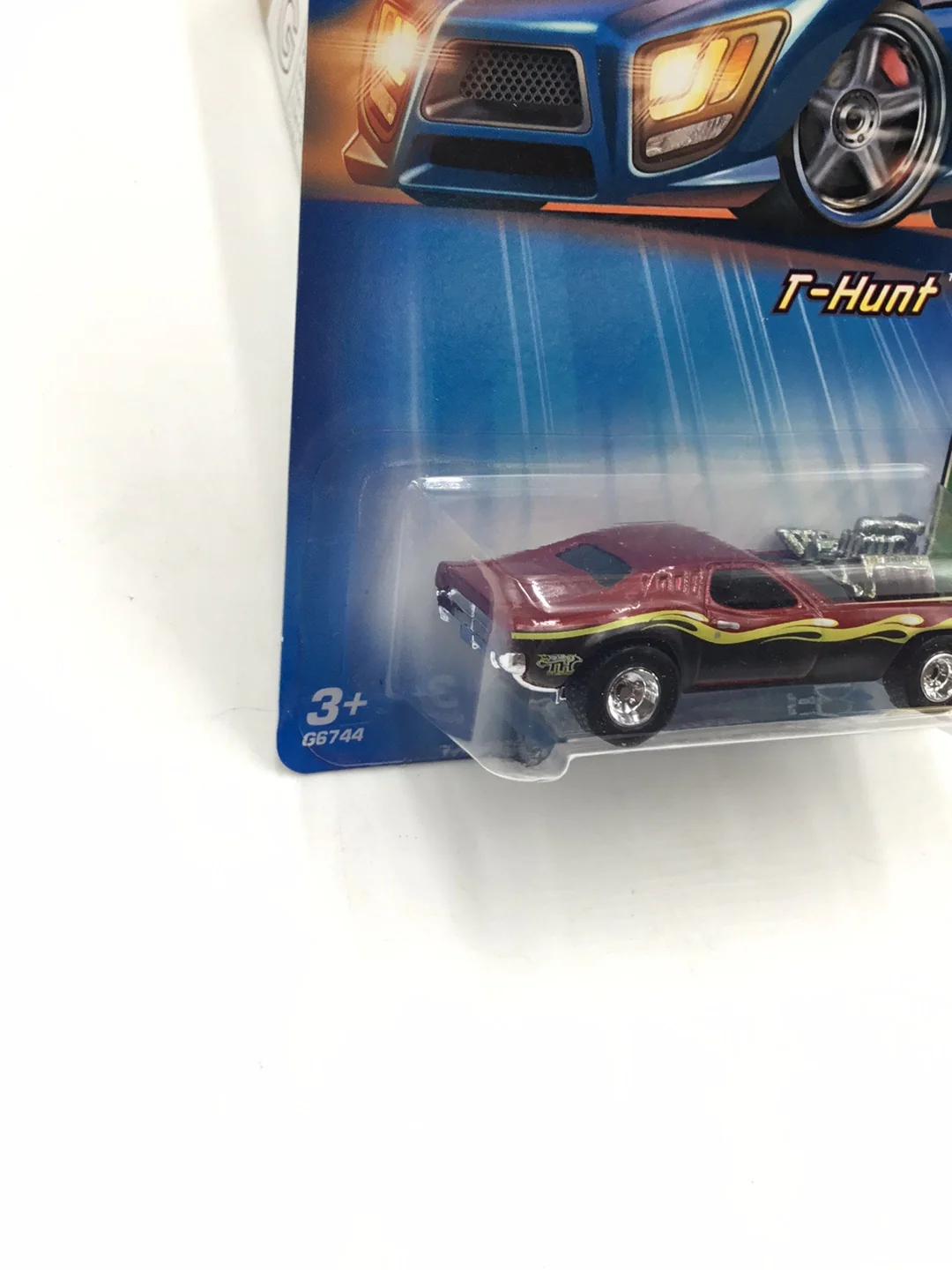 2005 Hot Wheels Super Treasure Hunt #129 Rodger Dodger W/Protector real riders - Image 3