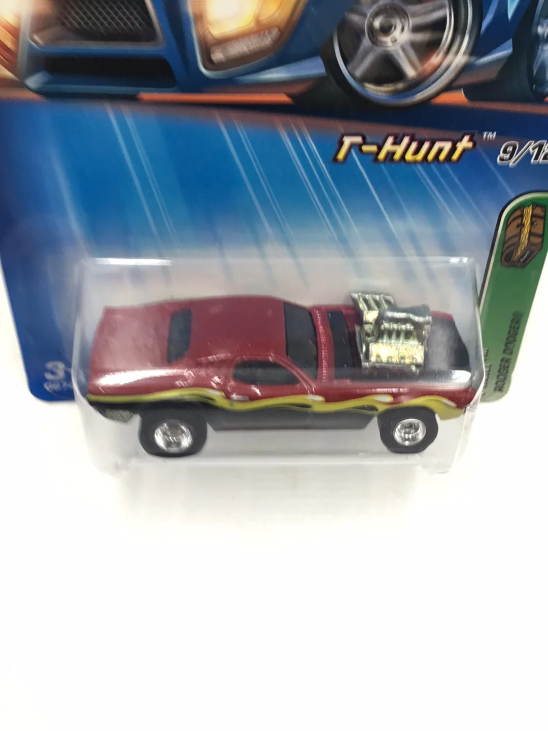 2005 Hot Wheels Super Treasure Hunt #129 Rodger Dodger W/Protector real riders - Image 5