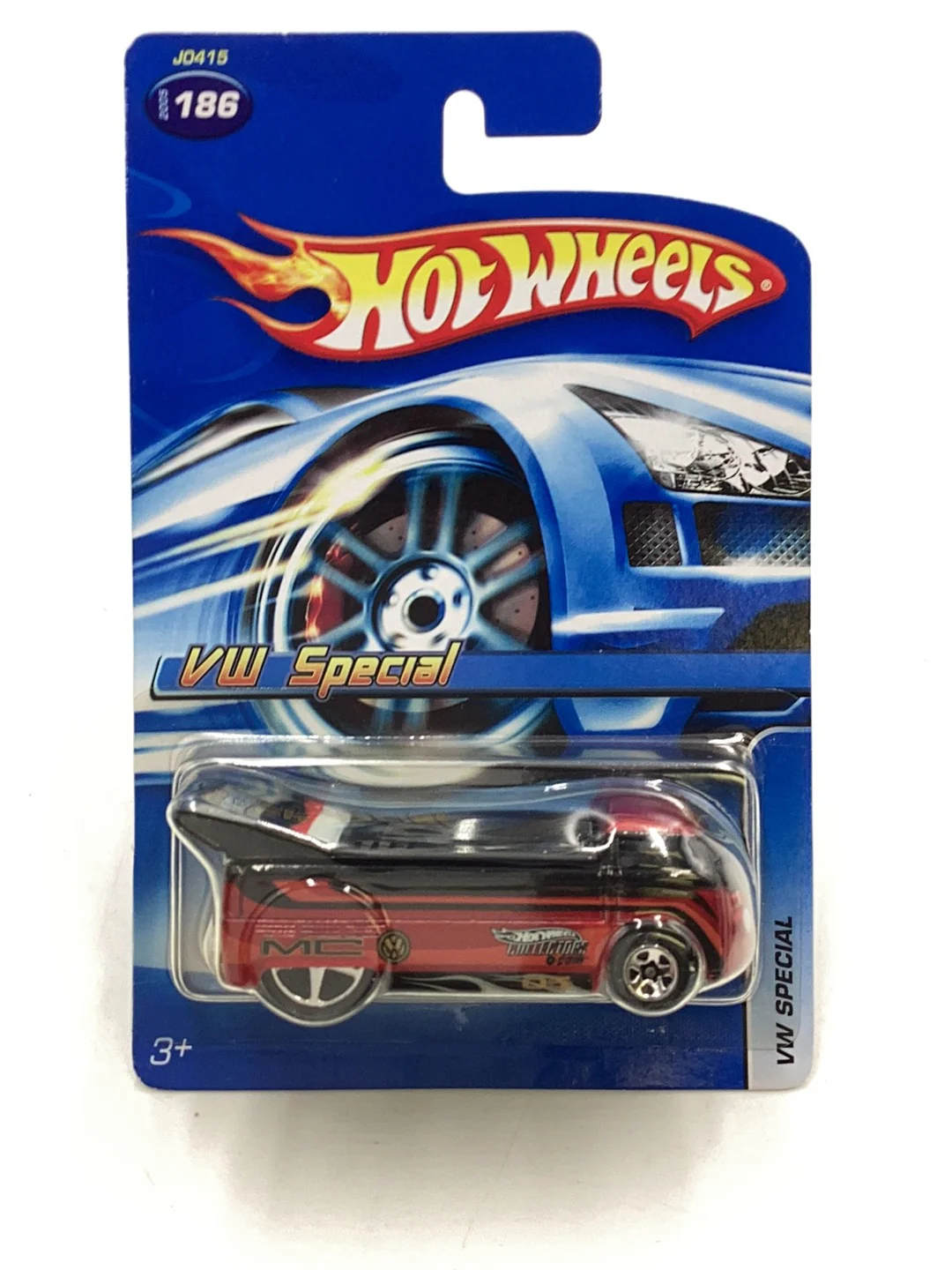 2005 Hot Wheels VW Special #186 with protector - Image 2