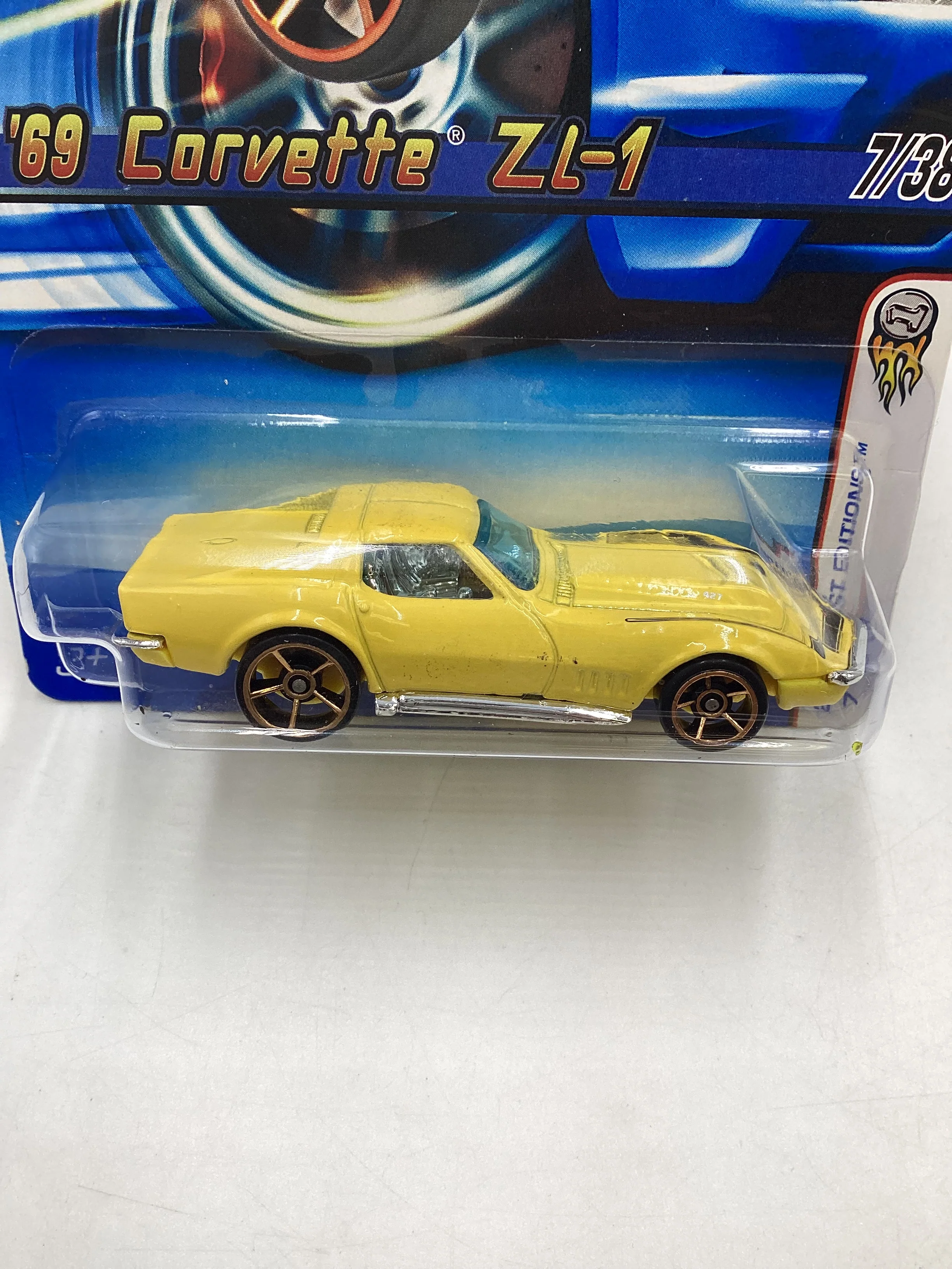 2006 Hot Wheels #07 FTE 69 Corvette ZL-1 15B - Image 3