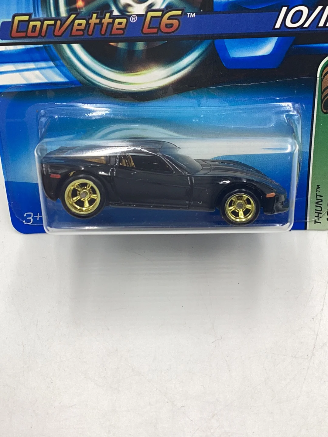2006 Hot Wheels #48 Treasure Hunt Corvette C6 W/protector 66E - Image 2