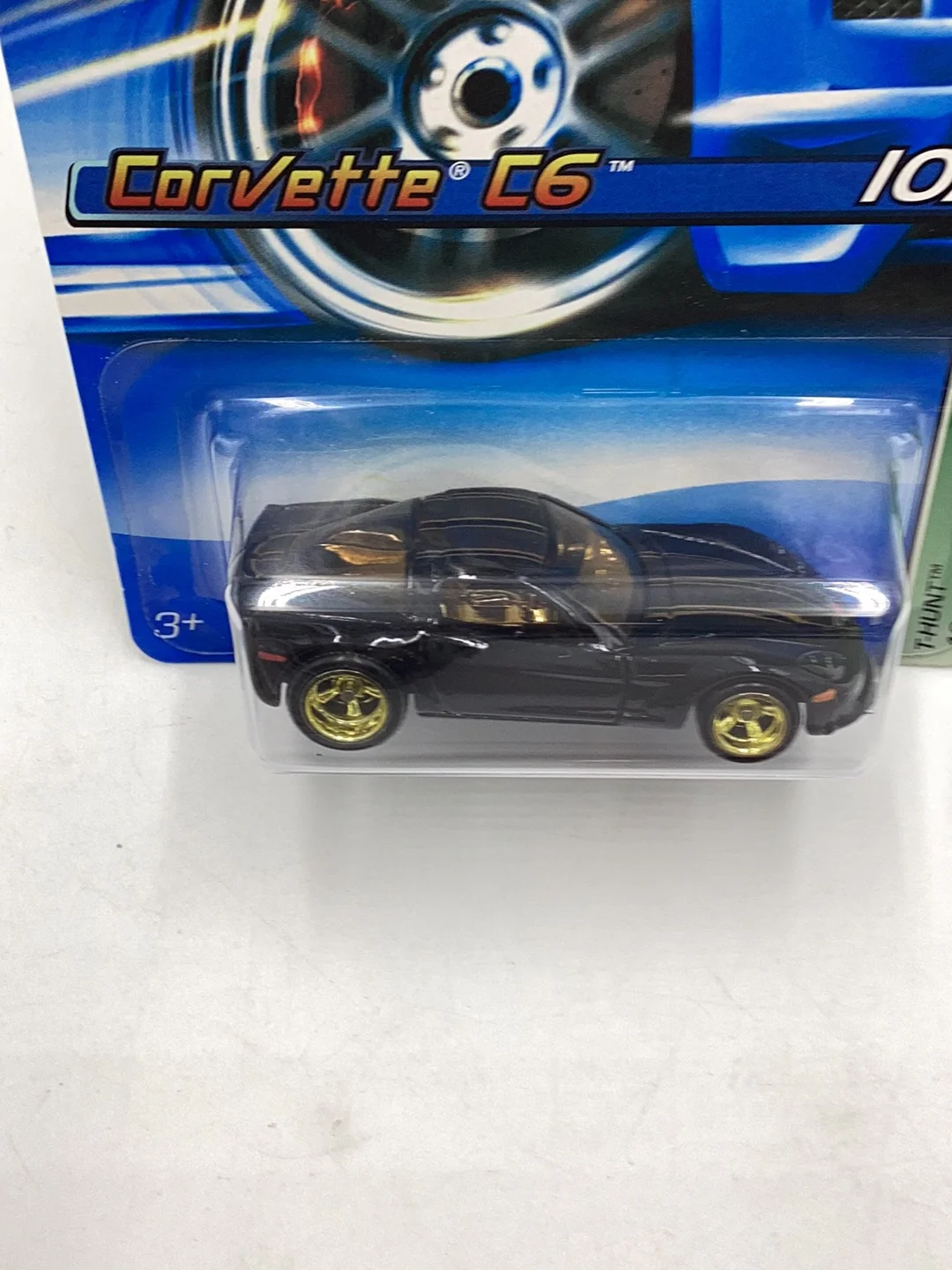 2006 Hot Wheels #48 Treasure Hunt Corvette C6 W/protector 66D - Image 5