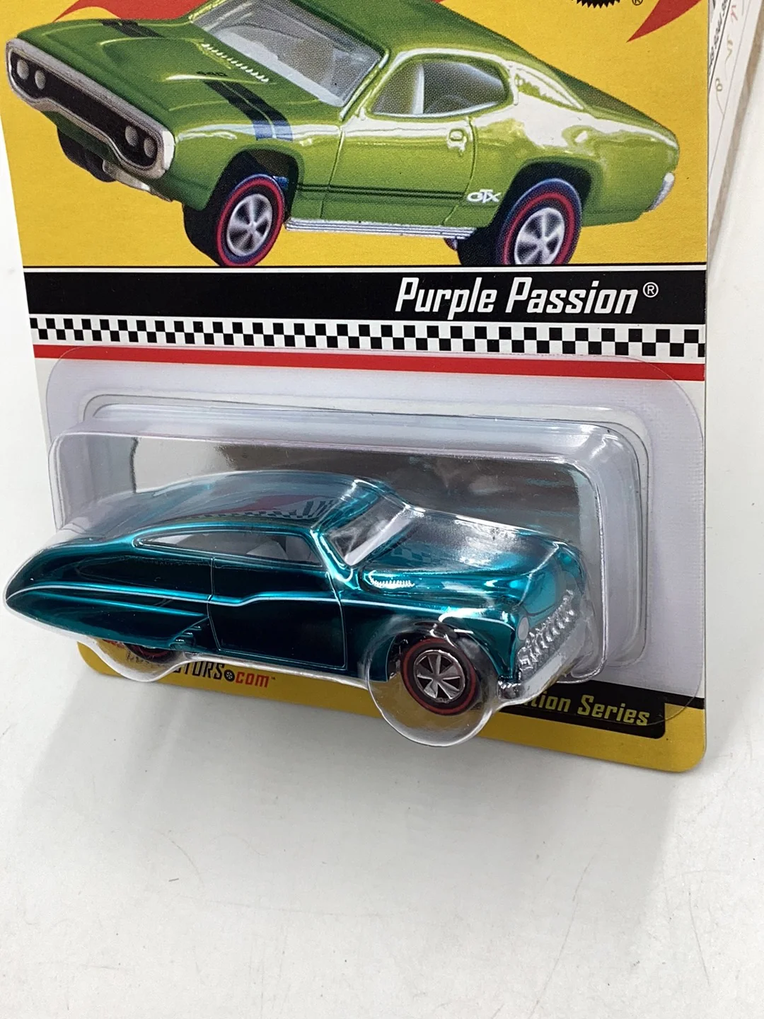 2006 hot wheels 6th annual collectors nationals Purple Passion 5951/10000 Convention series with protector - Image 4
