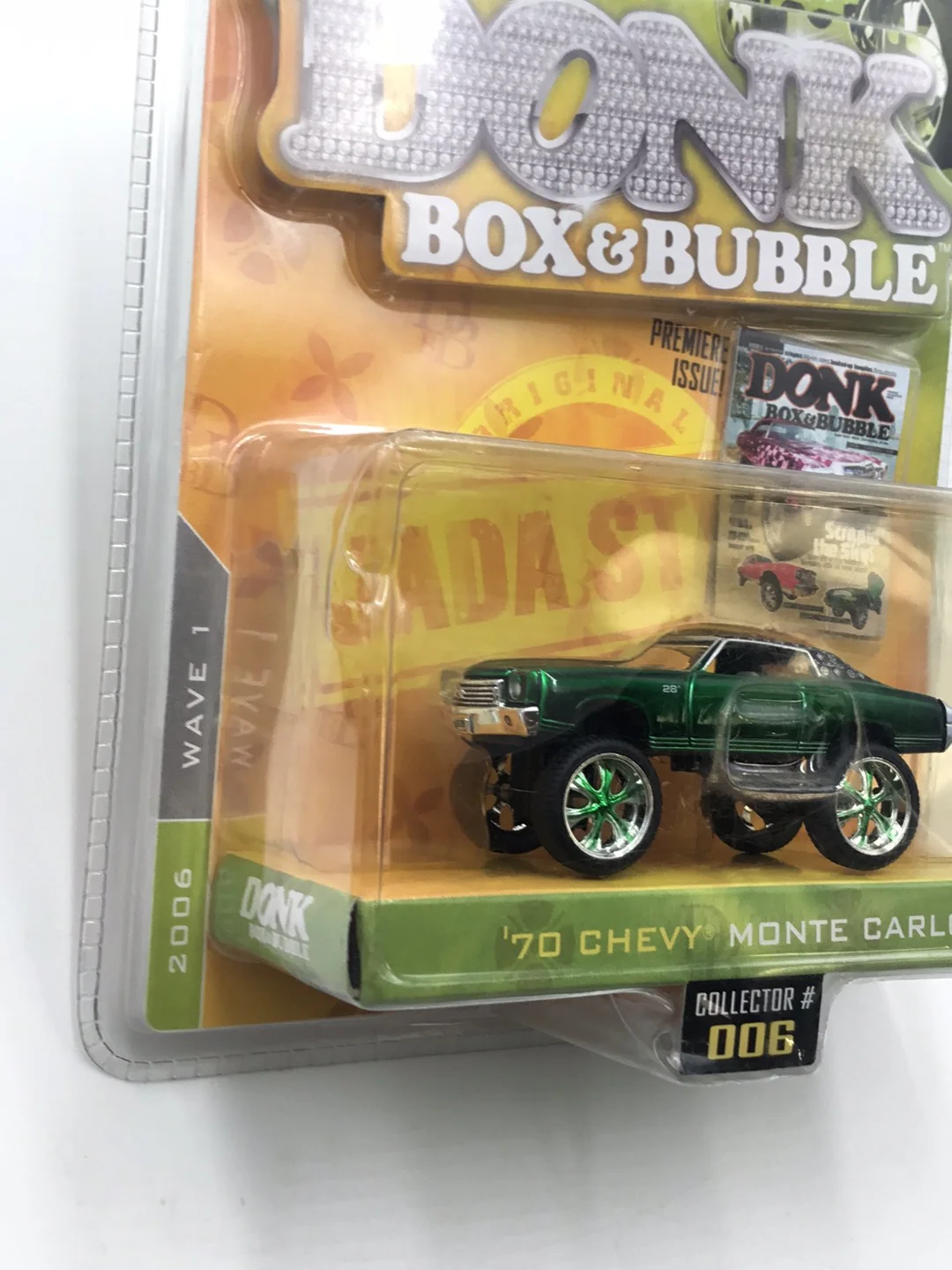 2006 Jada 1/64 Donk Box & Bubble 70 Chevy Monte Carlo #006 - Image 3
