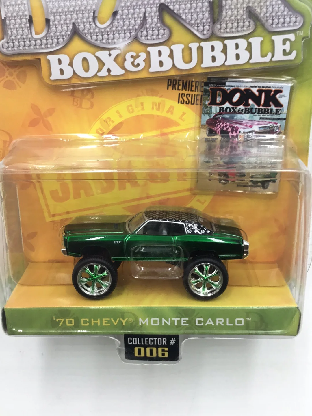 2006 Jada 1/64 Donk Box & Bubble 70 Chevy Monte Carlo #006 - Image 5
