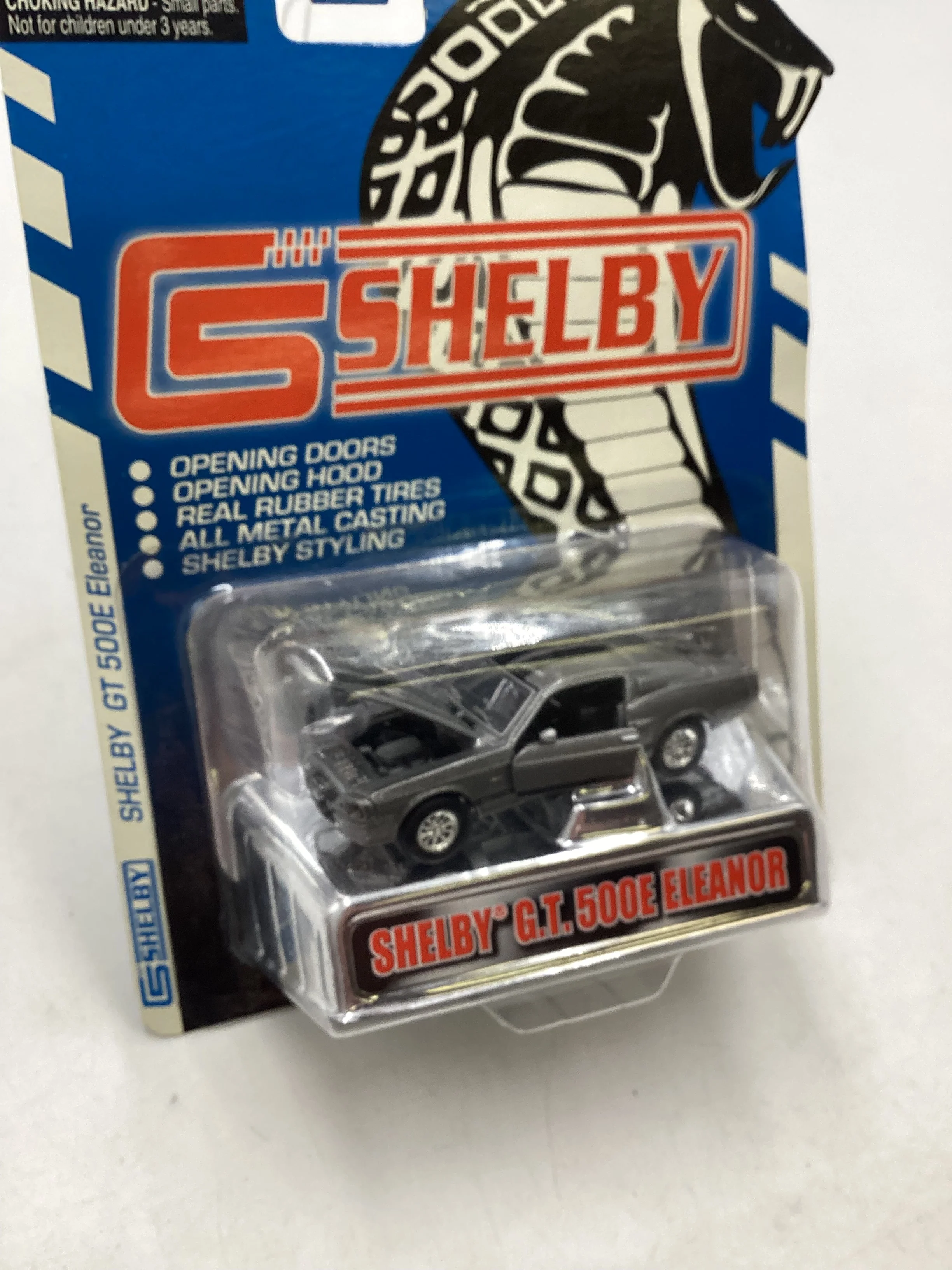 2006 Shelby Collectibles vein Shelby GT 500E Eleanor Silver - Image 5