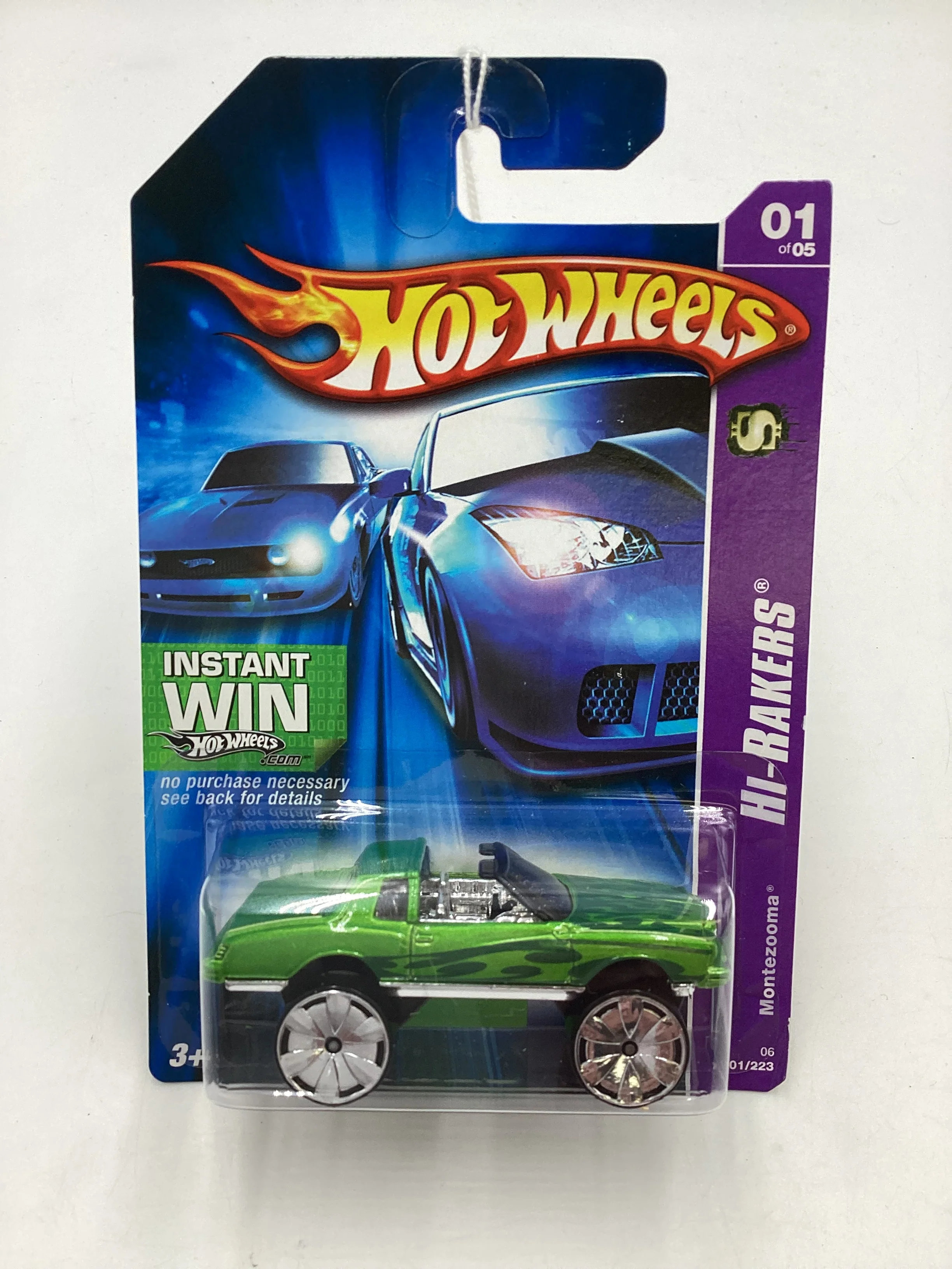 2007 Hot Wheels #101 Hi Rakers Montezooma Green 17H - Image 2