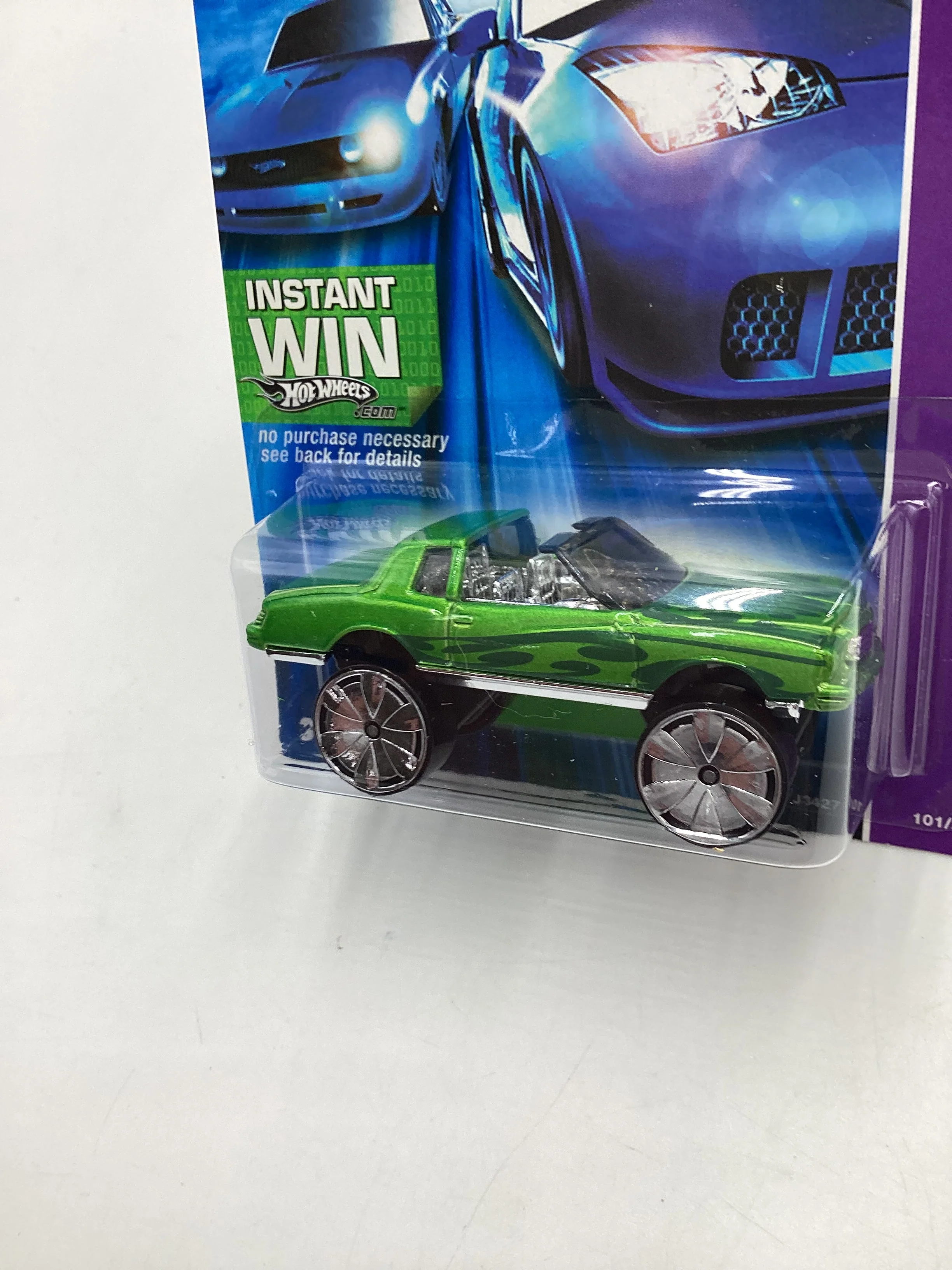 2007 Hot Wheels #101 Hi Rakers Montezooma Green 17H - Image 4