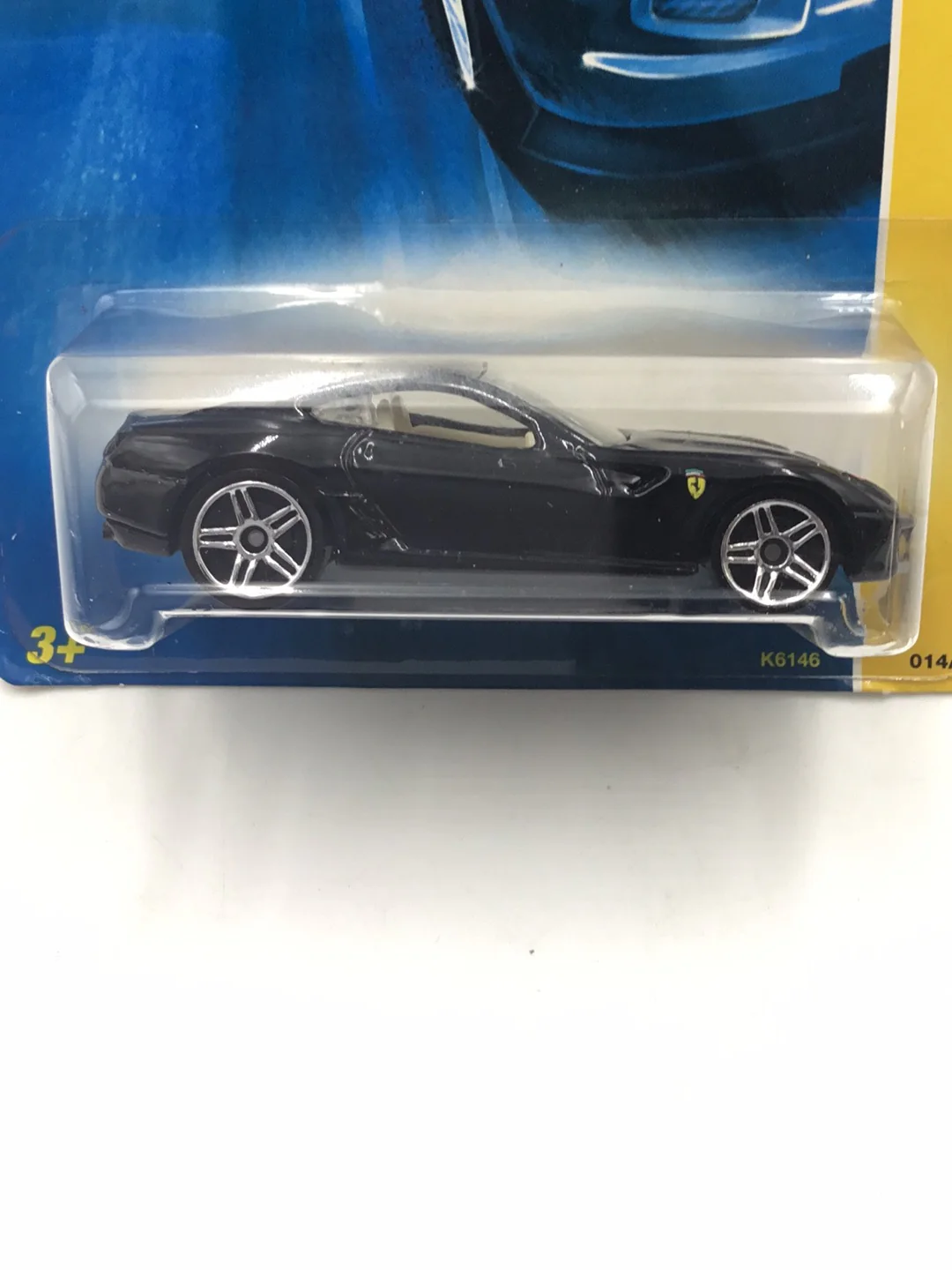 2007 Hot wheels #14 Ferrari 599 GTB Black - Image 2