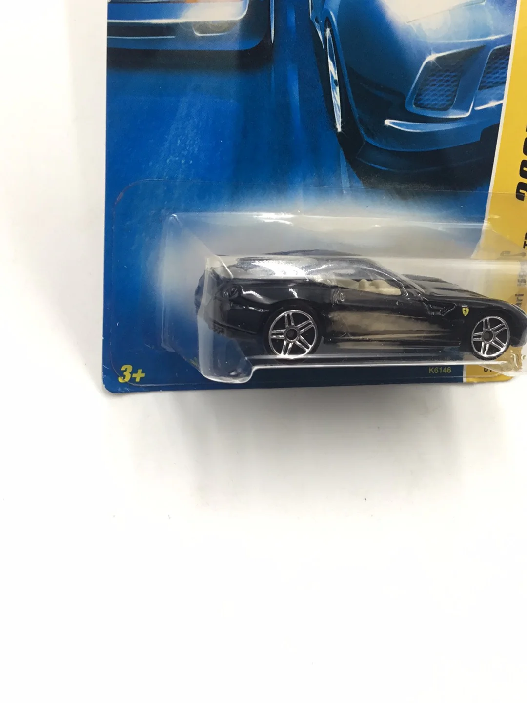 2007 Hot wheels #14 Ferrari 599 GTB Black - Image 3