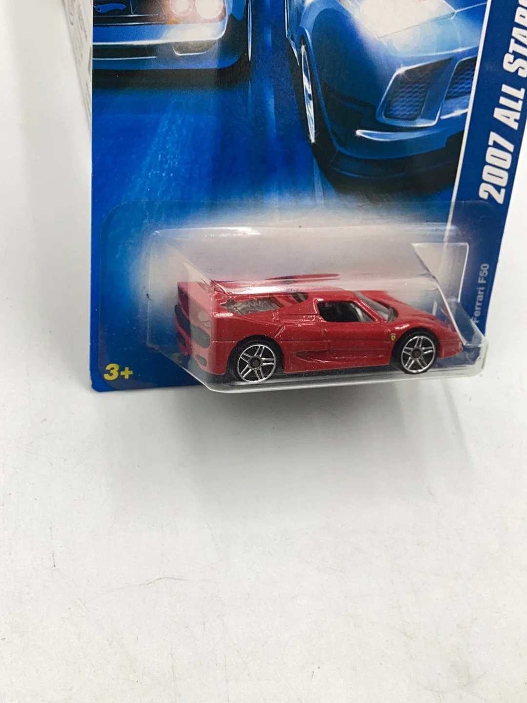 2007 Hot Wheels #148 Ferrari F50 with protector - Image 3