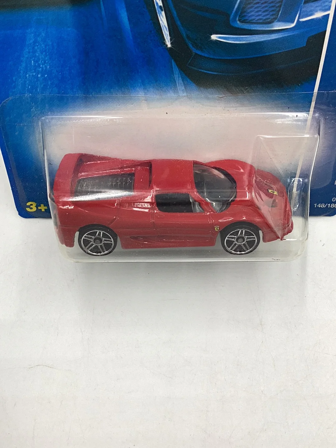 2007 Hot Wheels #148 Ferrari F50 with protector - Image 5