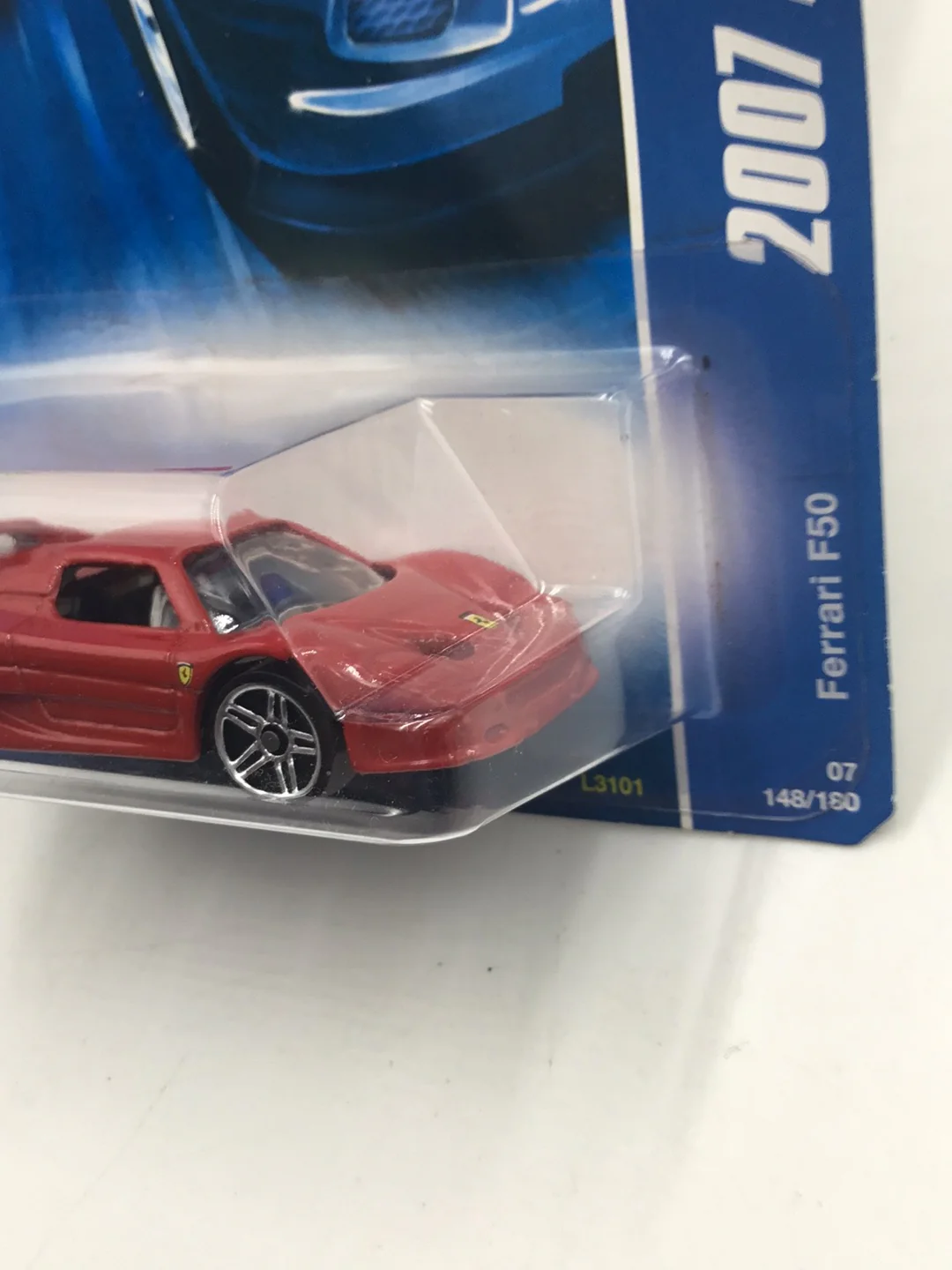 2007 Hot Wheels #148 Ferrari F50 - Image 4