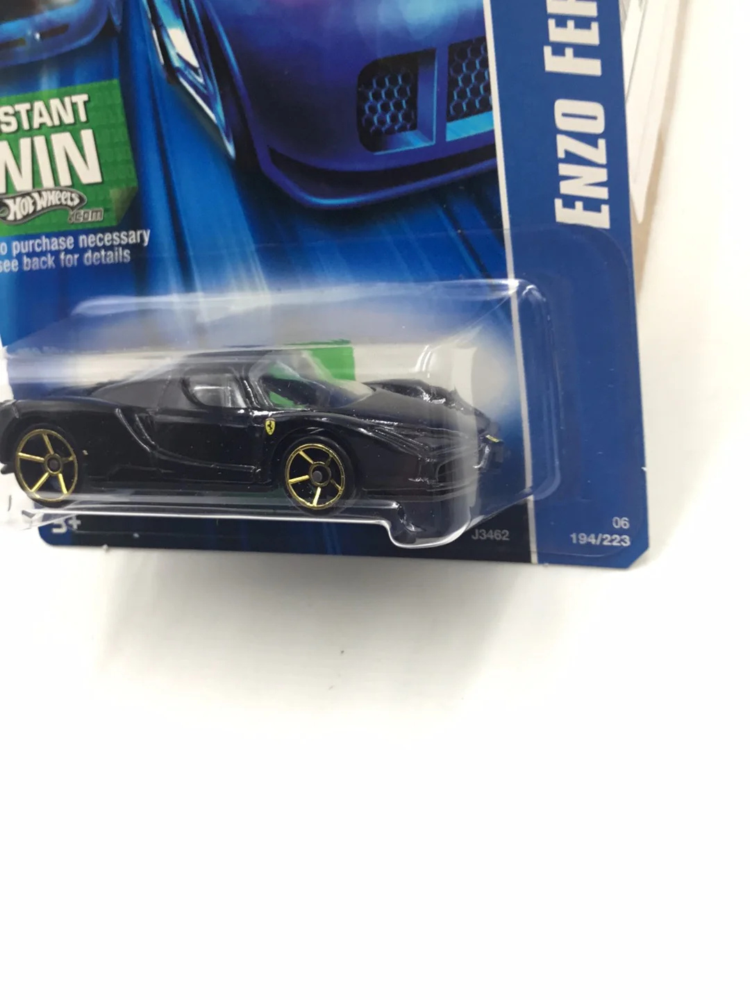 2007 Hot wheels #194 Enzo Ferrari with protector - Image 4