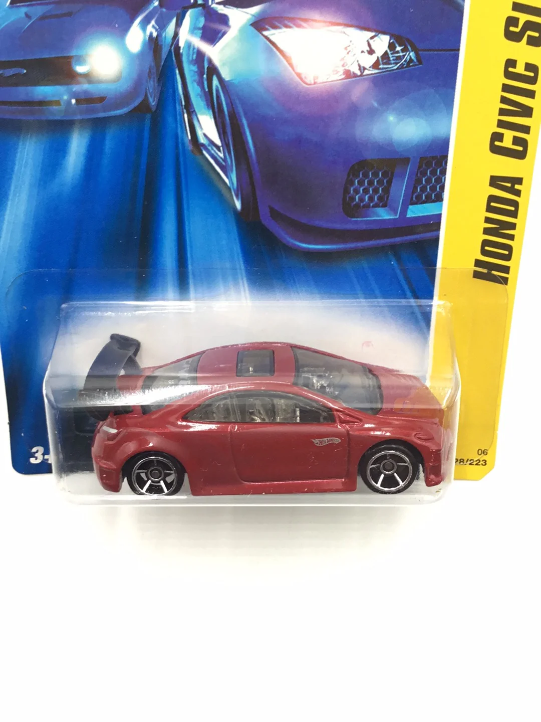 2007 Hot wheels #28 Honda Civic Si SS1 - Image 5