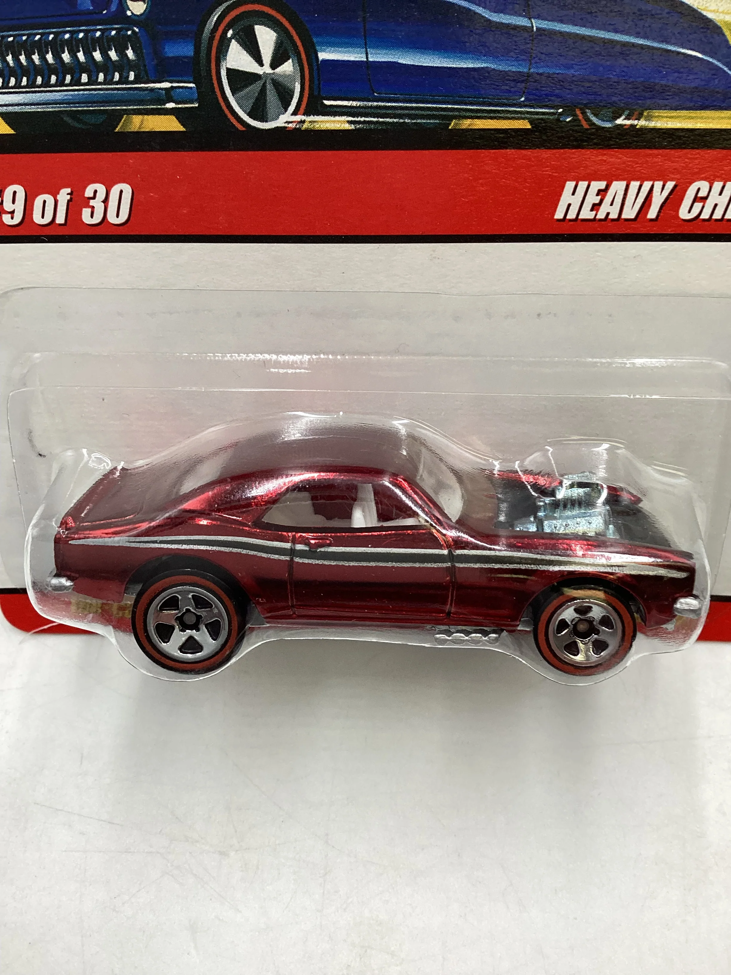 2007 Hot Wheels Classics Series 3 #9 Heavy Chevy Red SR - Image 3