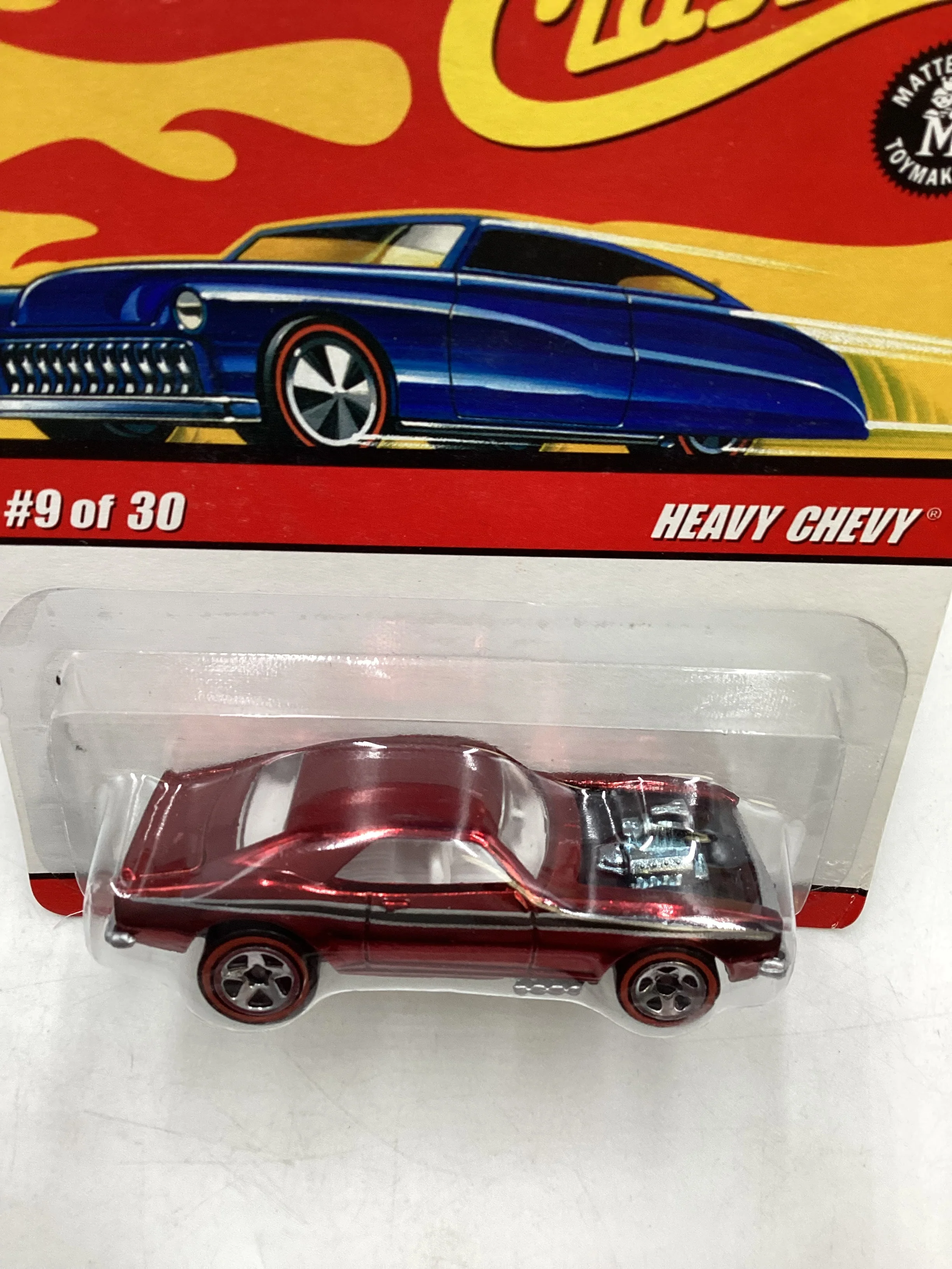 2007 Hot Wheels Classics Series 3 #9 Heavy Chevy Red SR - Image 6