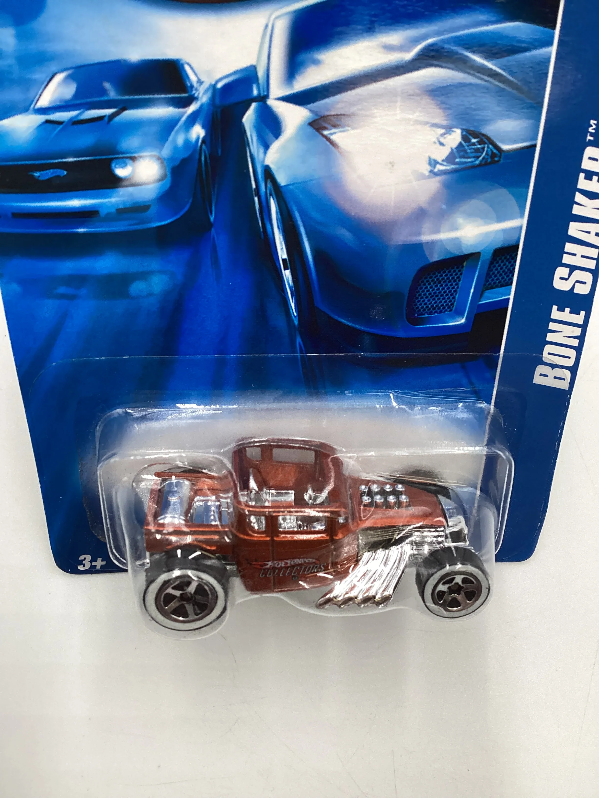 2007 Hot Wheels Collectors Edition Bone Shaker Orange SR - Image 6