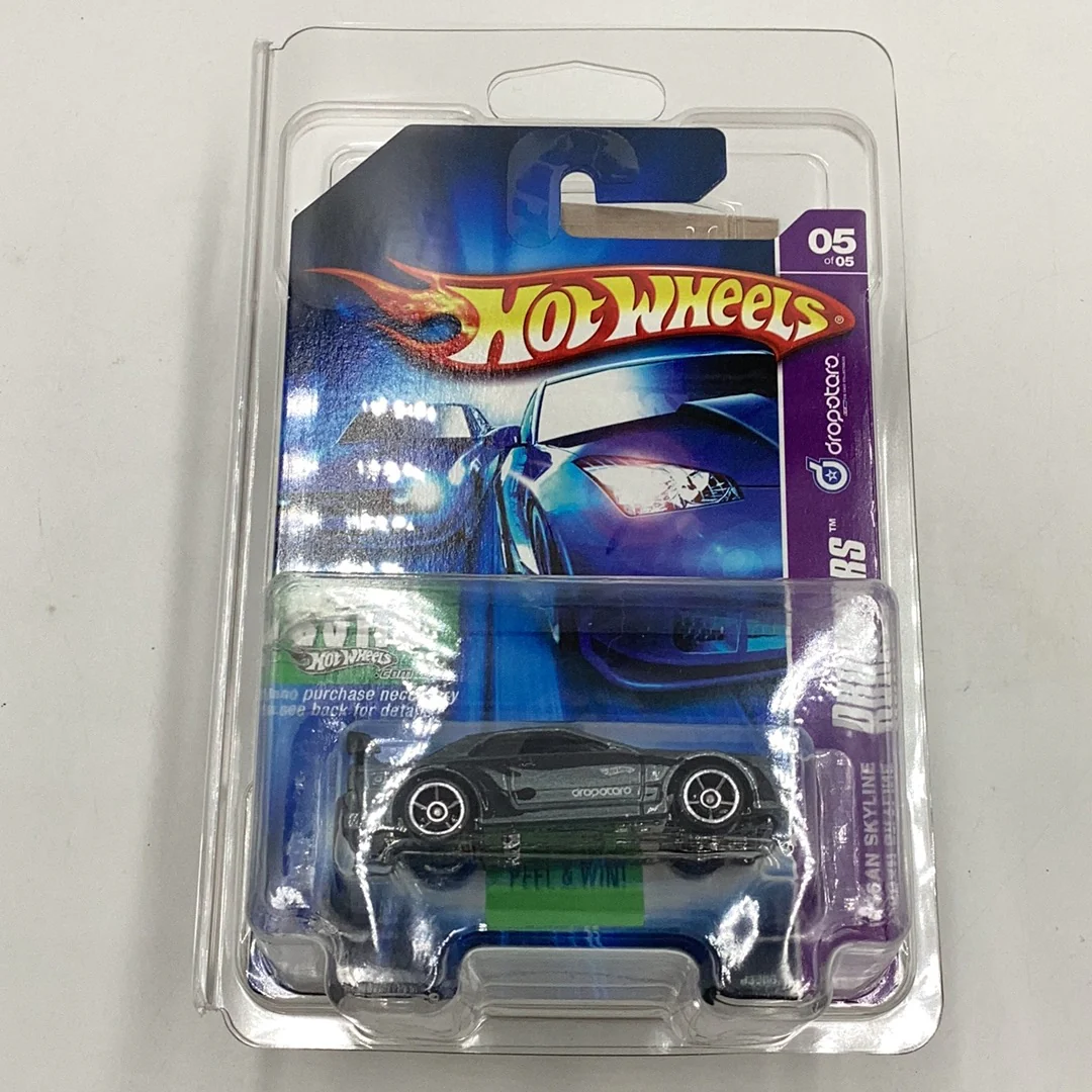 2007 hot wheels Dropstars #60 Nissan Skyline W/Protector - Image 8